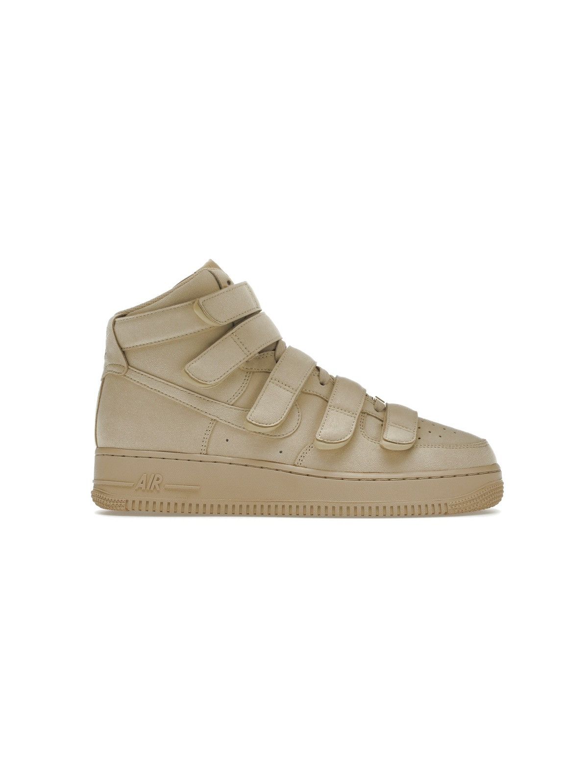 image of Nike Air Force 1 High ‘07 Sp Billie Eilish Mushroom 2022 Shoes in Mushroom/Mushroom/Mushroom (Size 