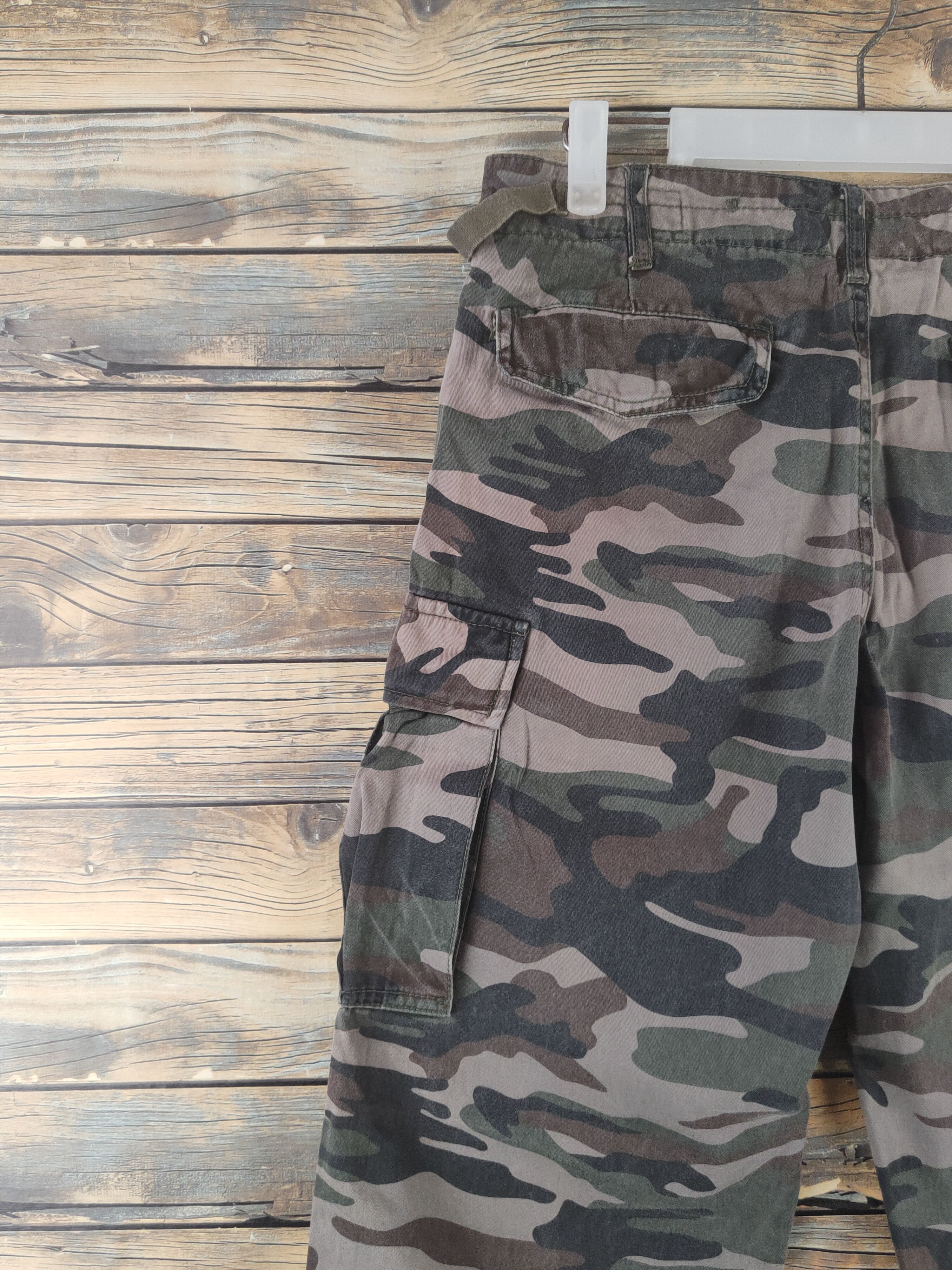 Surplus Research DL Surplus Camouflage Multipocket Cargo Pants #1938 Size US 30 / EU 46 - 8 Thumbnail