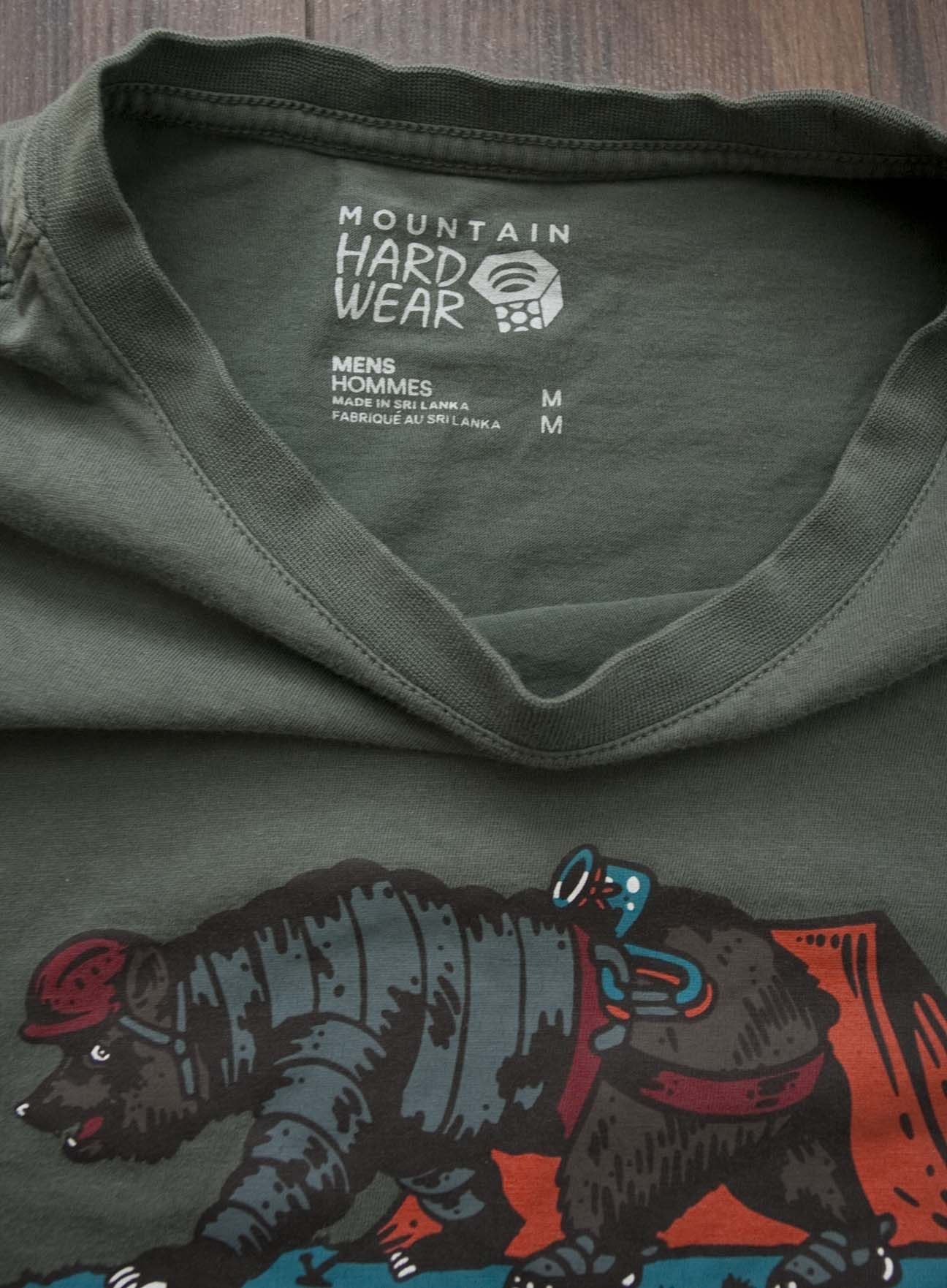 Mountain Hardwear Mountain Hardwear T Shirt Size M California Bear Size US M / EU 48-50 / 2 - 2 Thumbnail