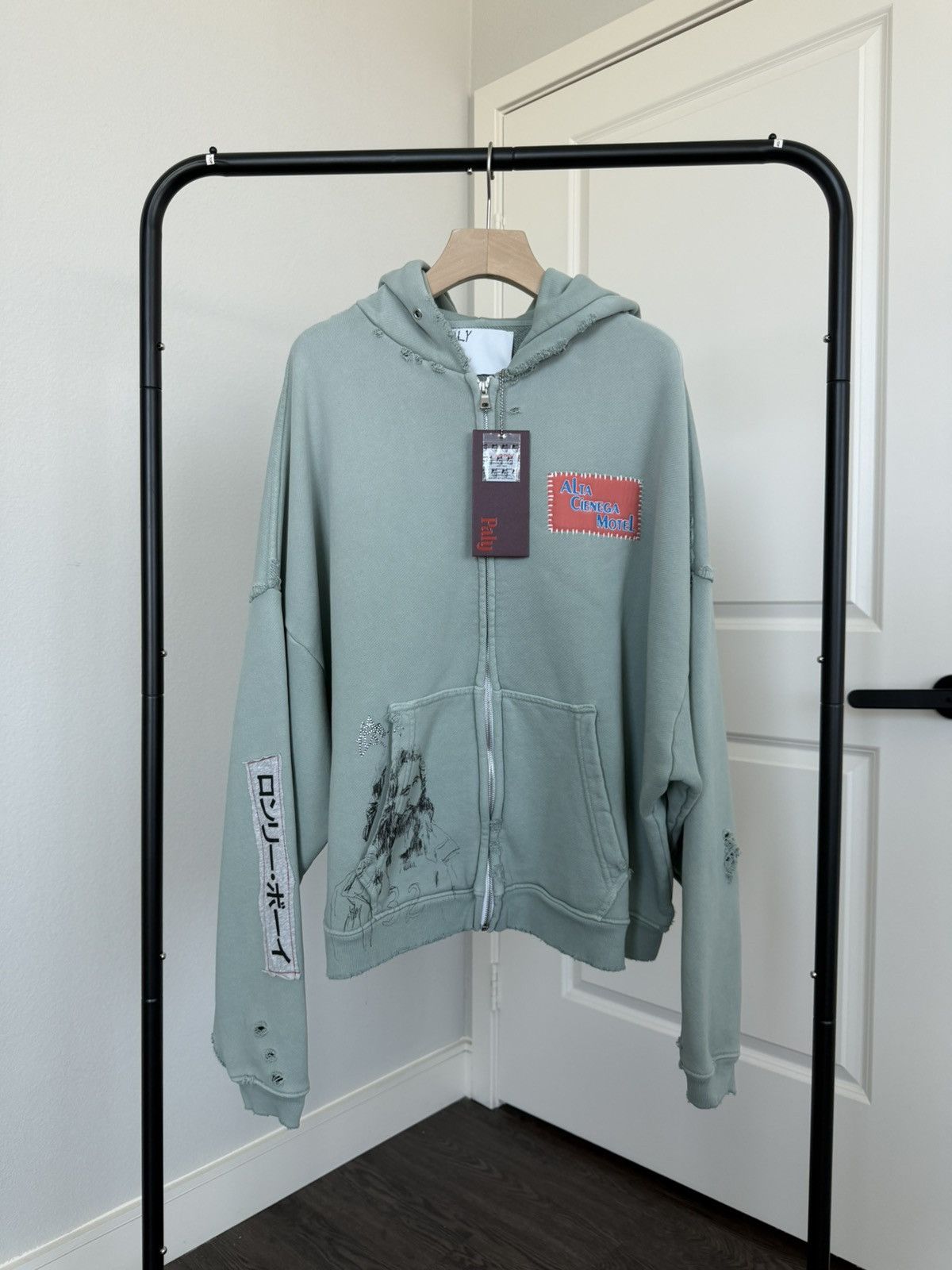 Paly Hollywood Paly Hollywood Alta Cienega Zip Hoodie Size US S / EU 44-46 / 1 - 1 Thumbnail