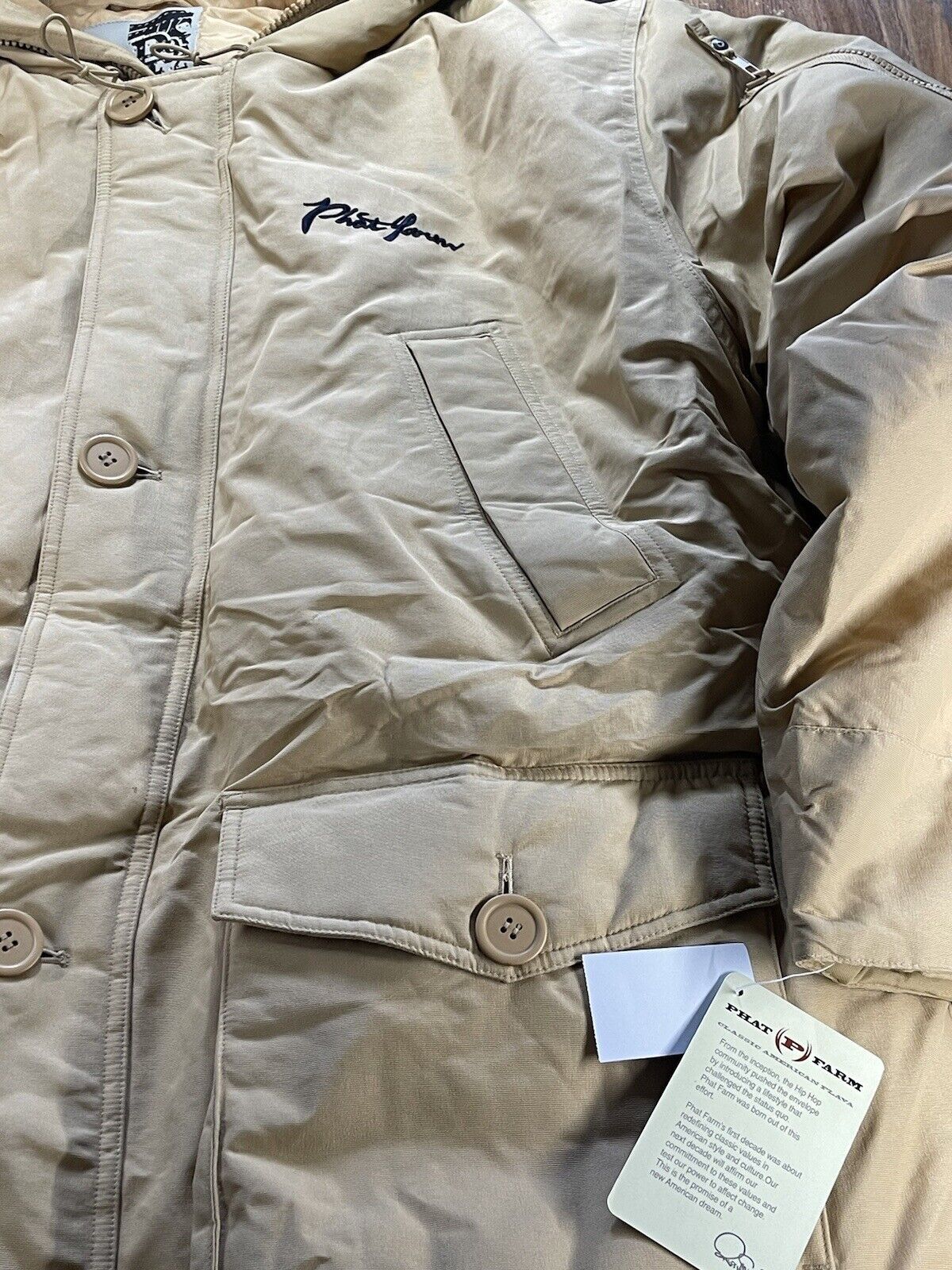 Phat Farm Phat Farm Mens Jacket puffer Clymatec 456/ 4G-PFMax Size US XXL / EU 58 / 5 - 13 Thumbnail