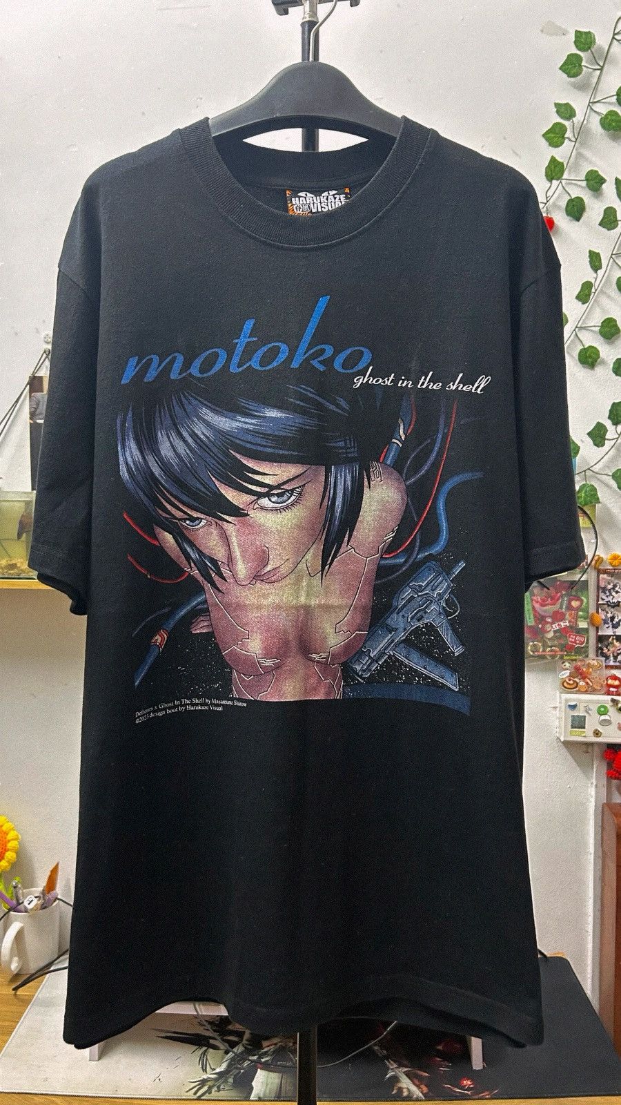 Japanese Brand Ghost in the Shell Deftones Anime Manga T shirt Size US XL / EU 56 / 4 - 2 Thumbnail