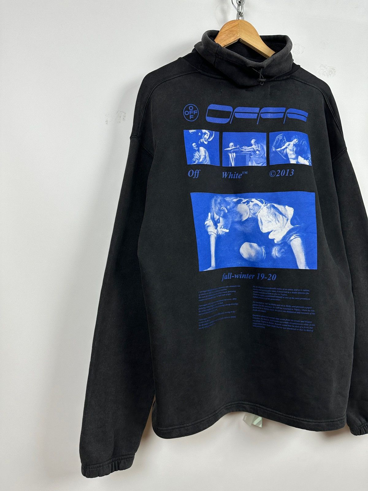 Off-White Off White Hardcore Caravaggio Black T-Shirt Size US S / EU 44-46 / 1 - 3 Thumbnail