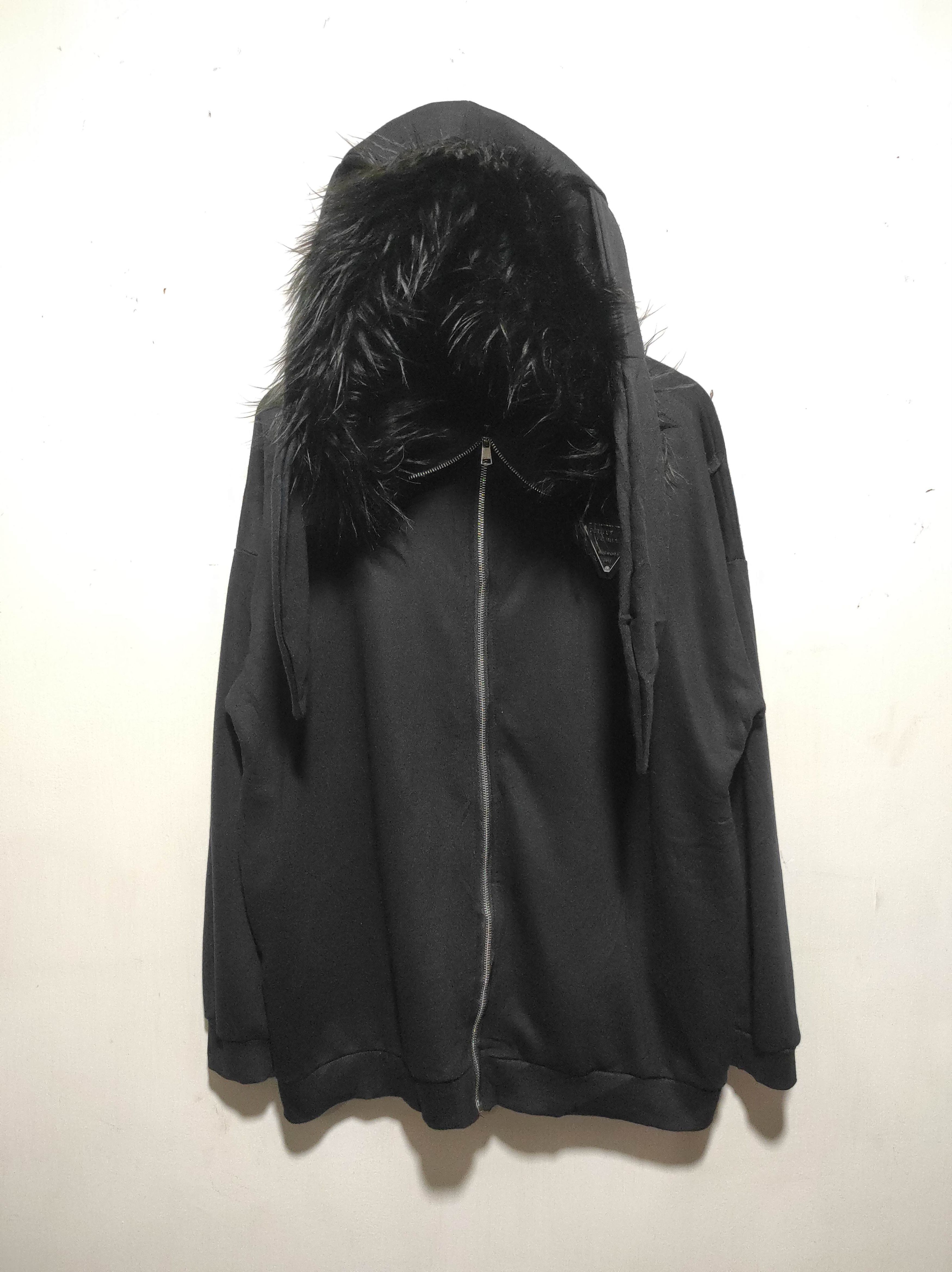 Hysteric Glamour J.Y.F Ear zip fur Hoodie Ifsixwasnine lgb style Size US XL / EU 56 / 4 - 2 Thumbnail