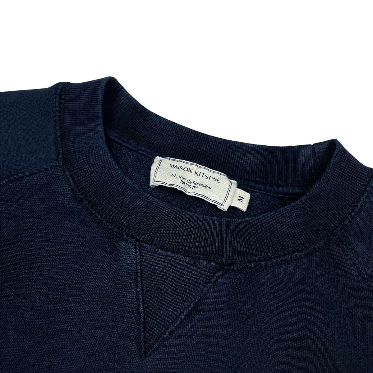 Maison Kitsune Maison Kitsuné Fox Head Patch Classic Sweatshirt Size US M / EU 48-50 / 2 - 4 Thumbnail