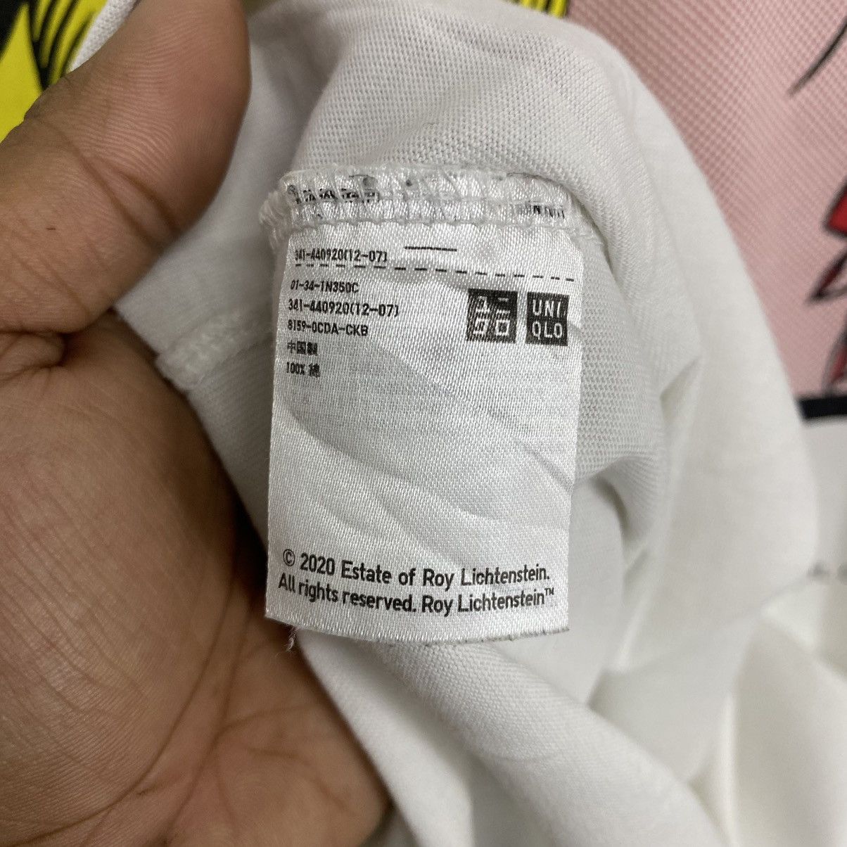 Uniqlo Crying Girl Art By Roy Lichtenstein T-Shirt Size US M / EU 48-50 / 2 - 9 Thumbnail