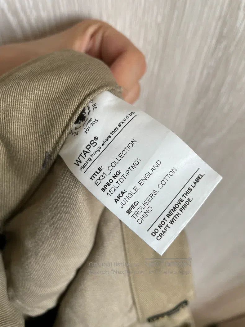 Wtaps Wtaps size 1 Brown two-pocket pants Size US 39 - 7 Thumbnail