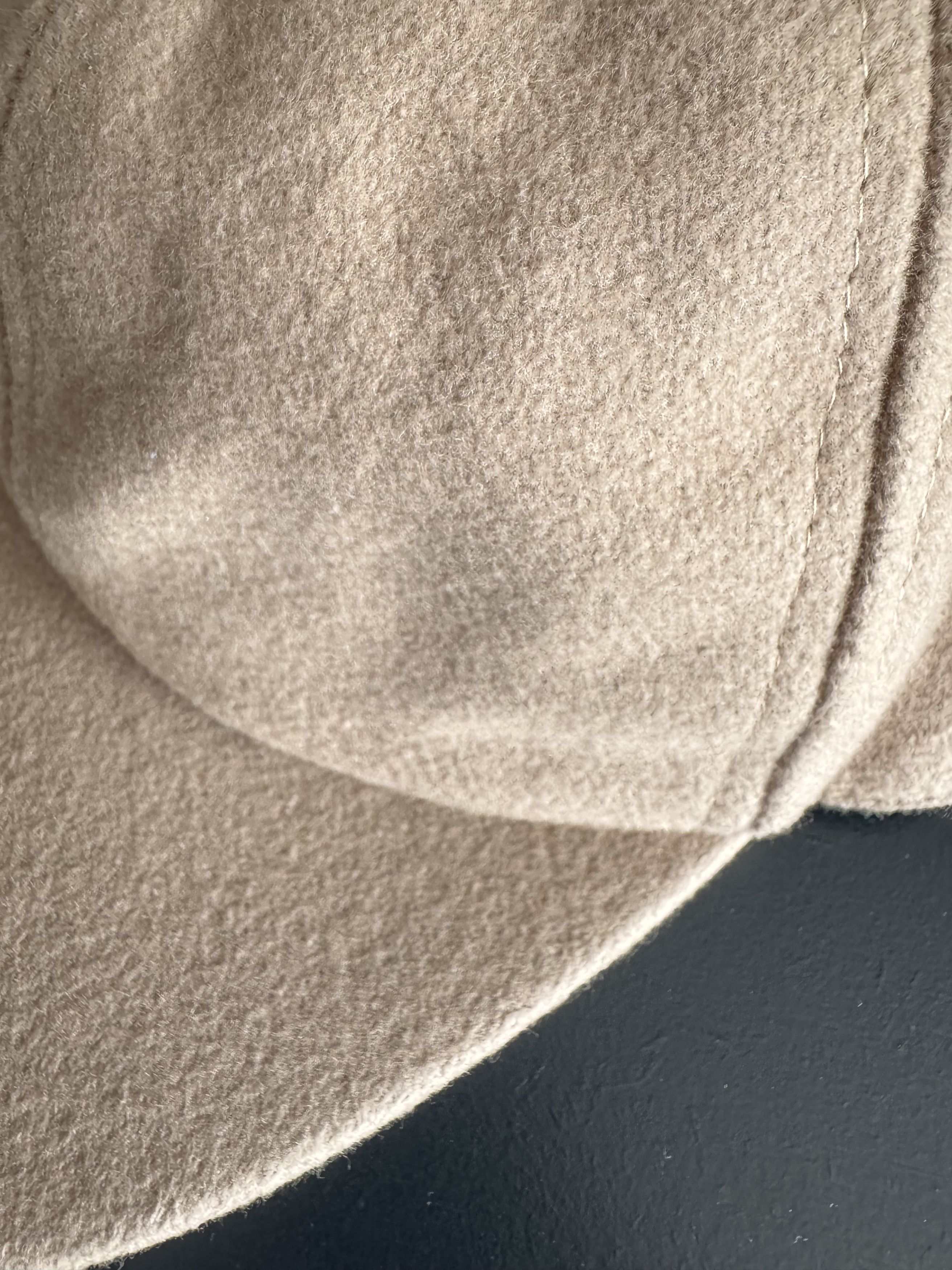 Carven Carven Wool Cap, Beige, Size 56 Size ONE SIZE - 5 Thumbnail