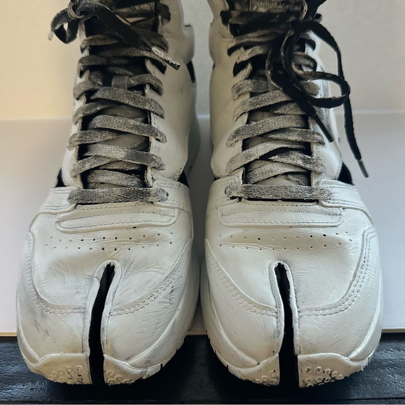 Maison Margiela × Reebok Bianchetto Gladiator High Top Tabi Sneakers Men US 11.5 Size US 11.5 / EU 44-45 - 3 Thumbnail
