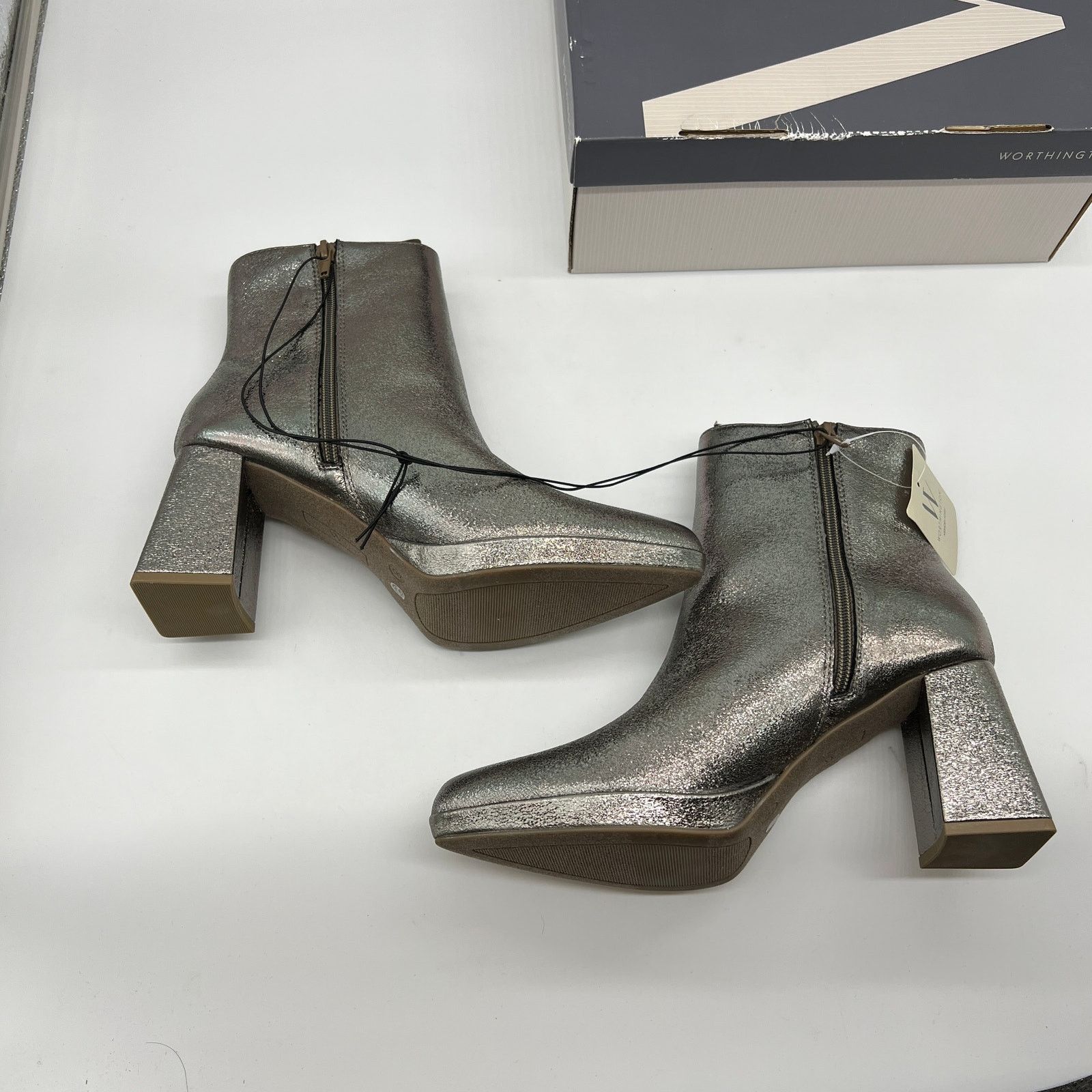 Other Worthington Womens Bannow Flared Heel Booties Size US 8 / IT 38 - 10 Thumbnail