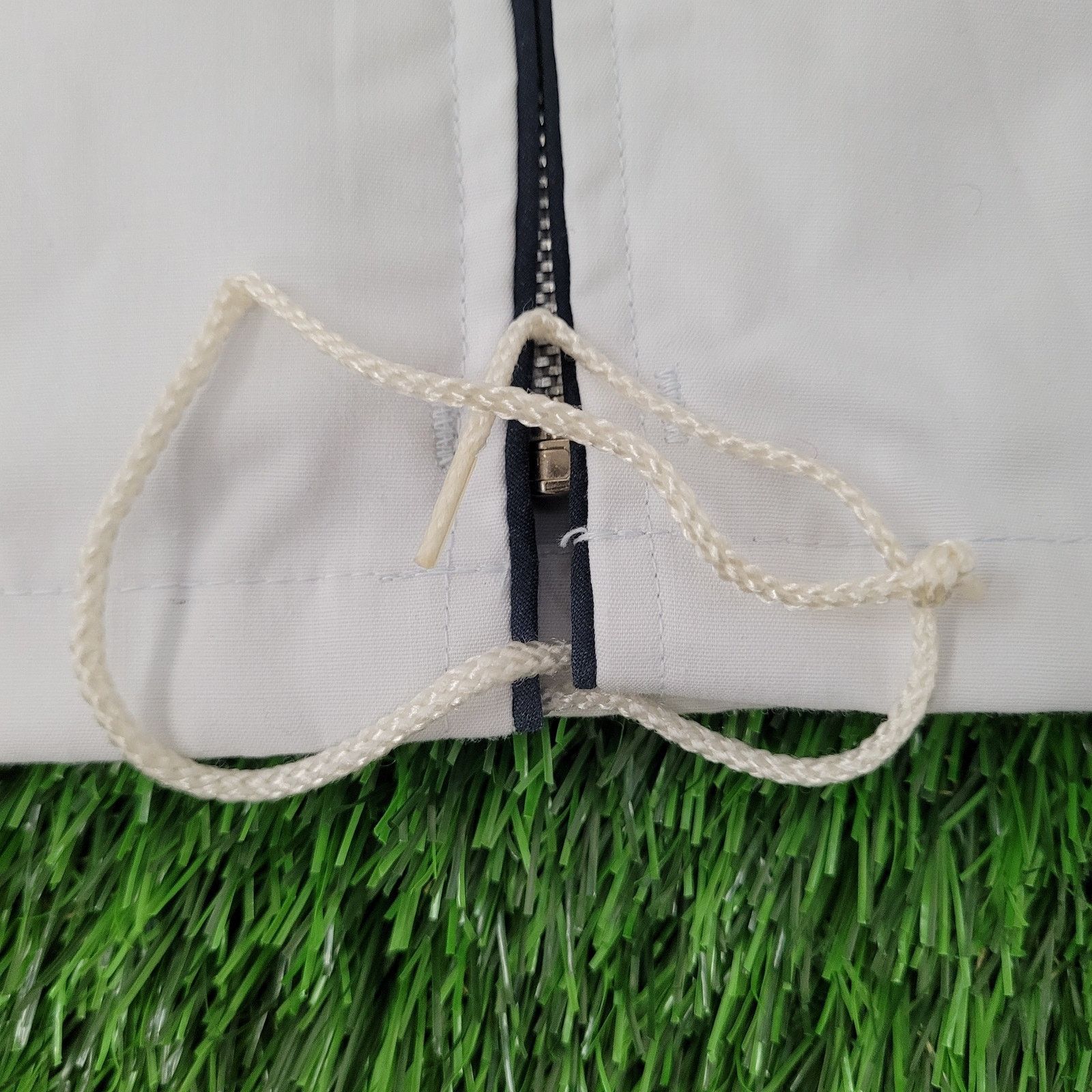 Swingster VTG 80s Swingster Harvestore Jacket Medium 23x25 Baggy White Size US M / EU 48-50 / 2 - 13 Thumbnail