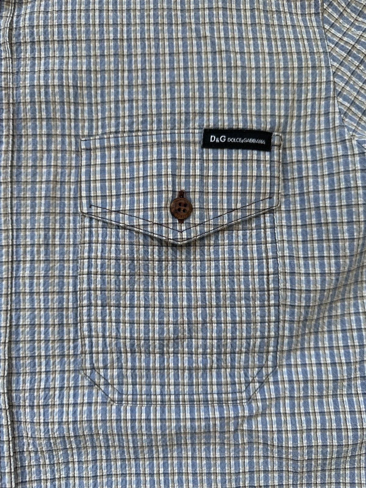 Dolce & Gabbana Vintage Dolce & Gabbana SS Button Up Shirt Size US XS / EU 42 / 0 - 5 Thumbnail