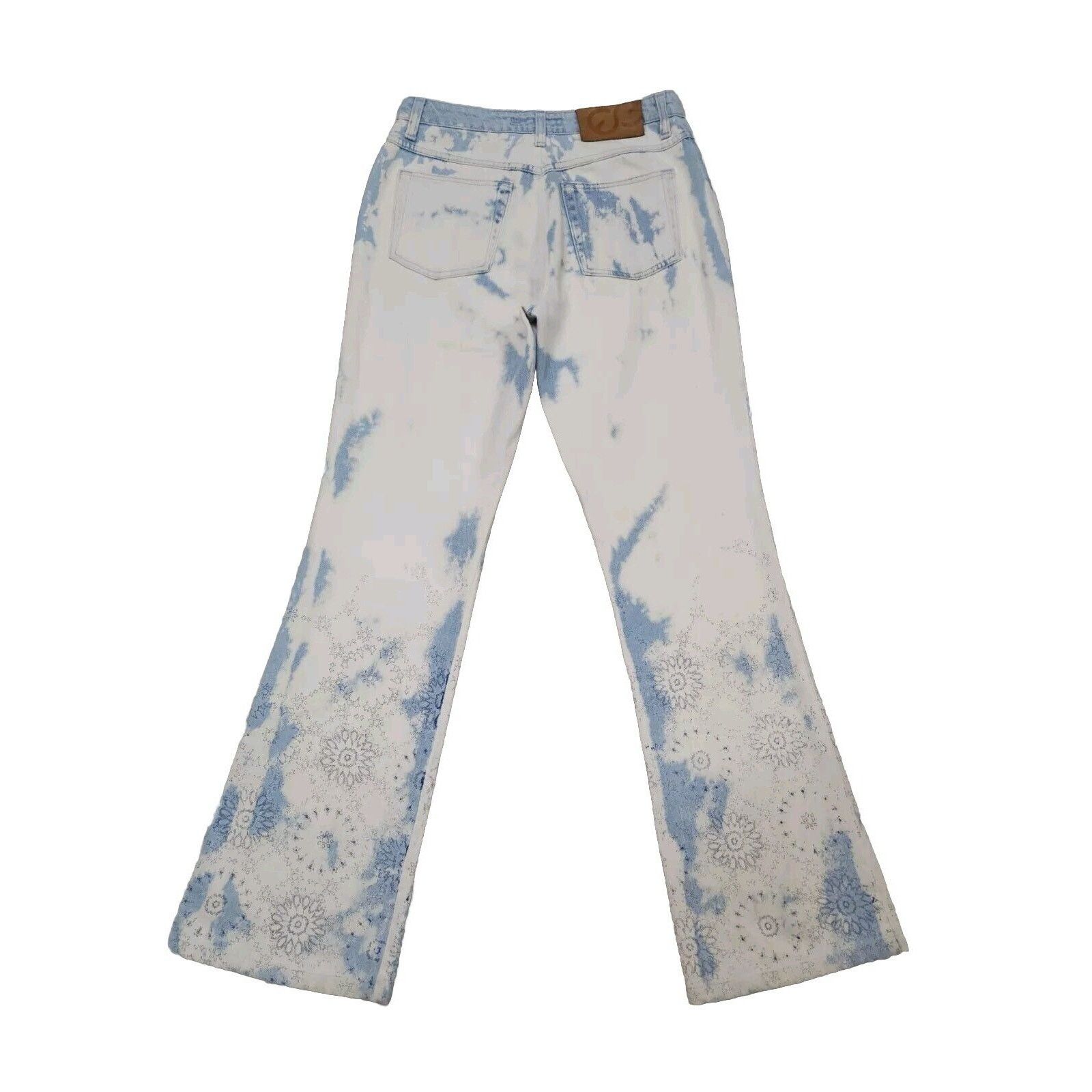Escada Sport Escada Sport Kate Embroidered Trouser/Wide Leg Flare Pants Size 36" / US 14 / IT 50 - 5 Thumbnail