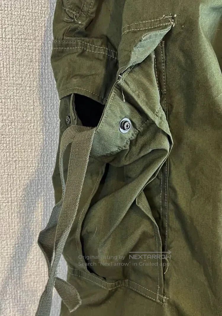 VINNY's Vintage Military-Style M51 Fish Tail Pants. Size US 28 / EU 44 - 4 Thumbnail
