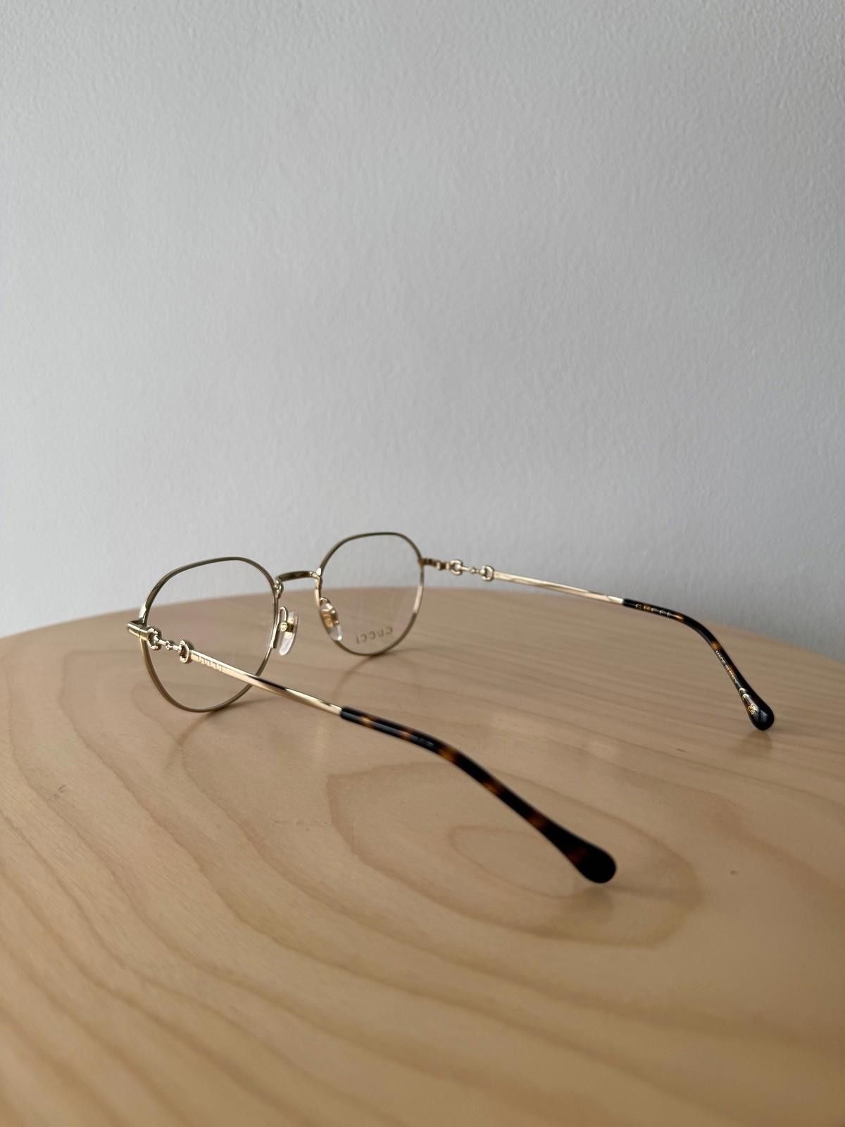 Gucci New Gucci eyewear glasses eyeglasses GG1336O 001 gold Size ONE SIZE - 5 Thumbnail