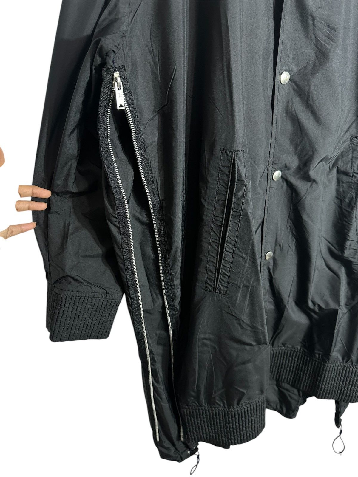 Maison MIHARA YASUHIRO 2000s RARE ARCHIVE Miharayasuhiro LONG PARACUTE MULTI ZIPPER Size US XL / EU 56 / 4 - 4 Thumbnail