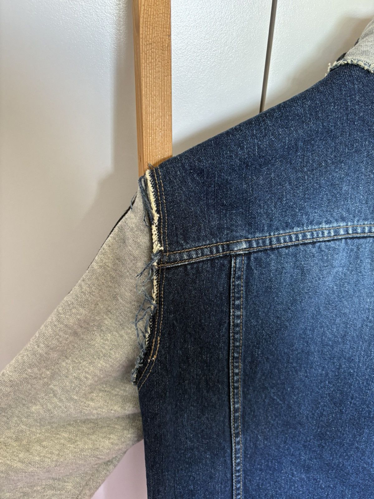 Designer Katharine hamnett london denim jacket Size US L / EU 52-54 / 3 - 16 Thumbnail