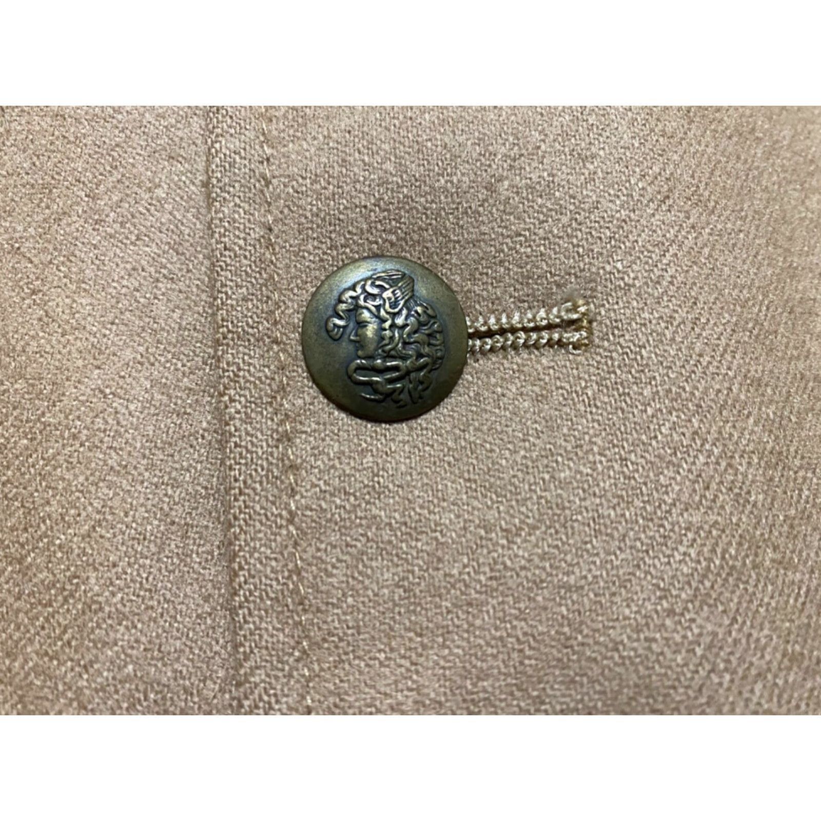 Pendleton Pendleton Blazer Mens Two-Button Solid Brown Wool 100% Two-Button Single-Breasted 42 Chest Regular Size Size US XL / EU 56 / 4 - 4 Thumbnail