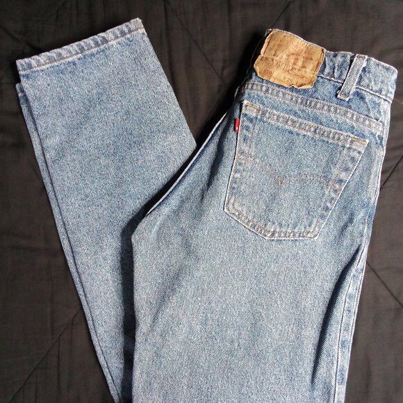 Levi's Vintage Clothing Vintage Levi's 550 Denim Blue Jeans 29x32 Size US 29 - 1 Thumbnail