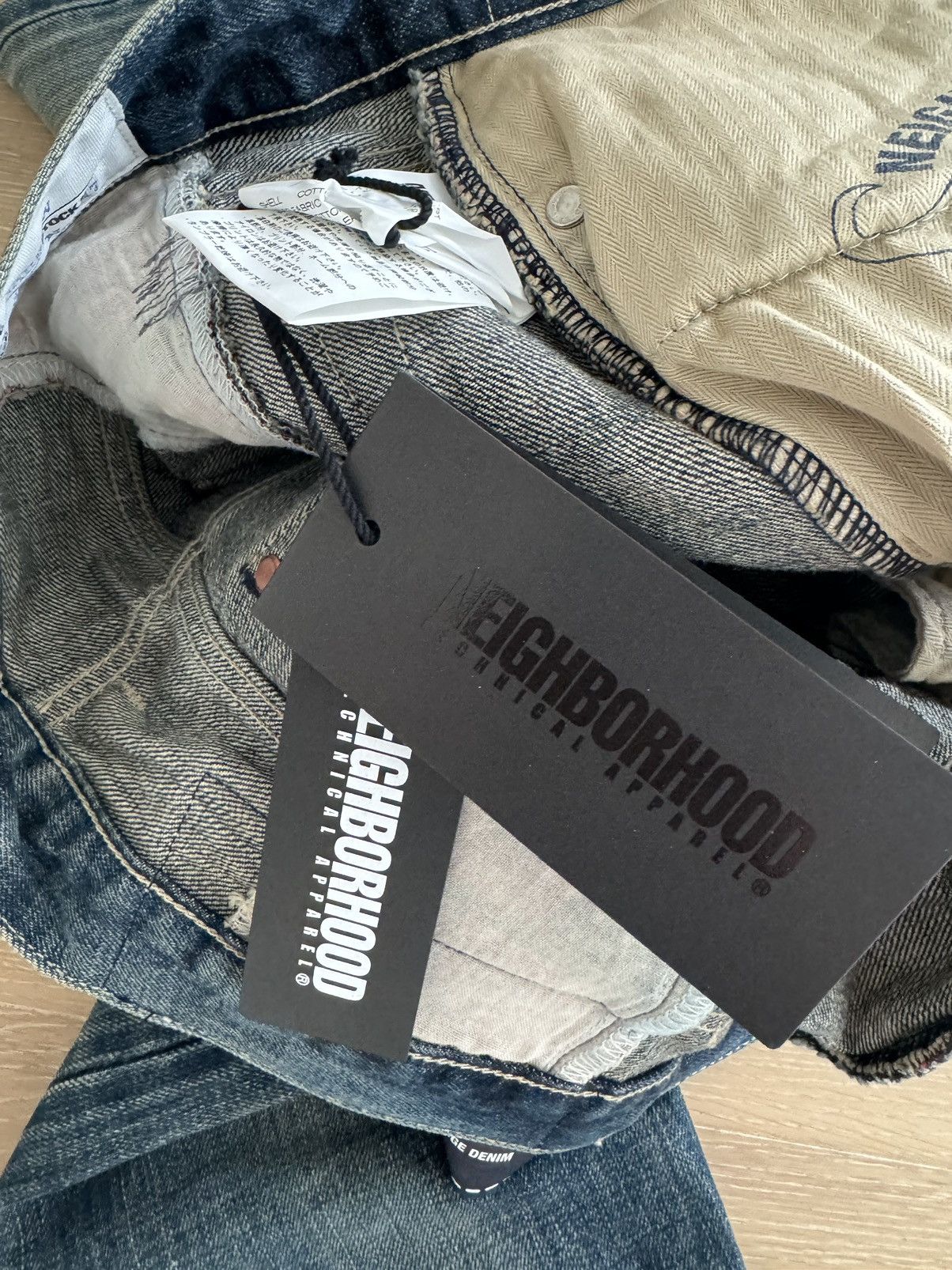 Neighborhood NEIGHBORHOOD DP Split Savage Narrow 14oz Jeans Denim Size US 32 / EU 48 - 10 Thumbnail