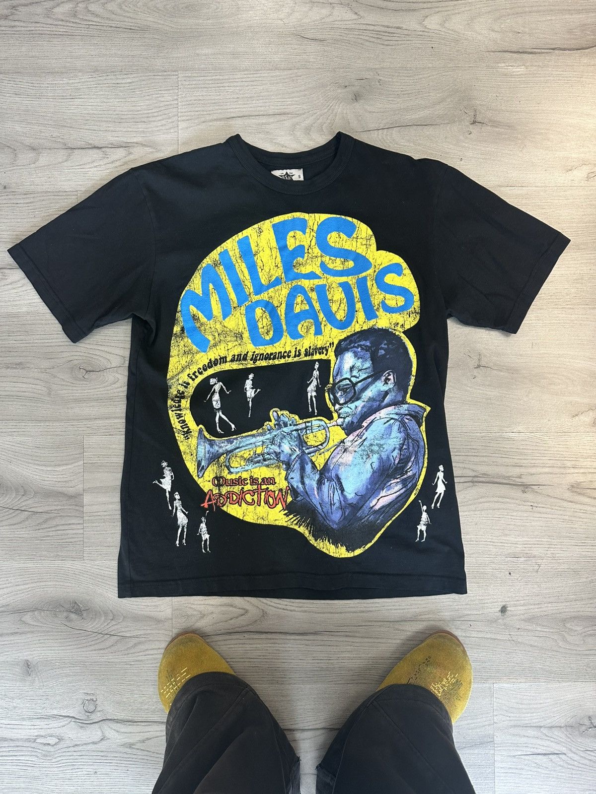 Barriers Barriers Miles Davis T-Shirt Black Size US S / EU 44-46 / 1 - 1 Thumbnail