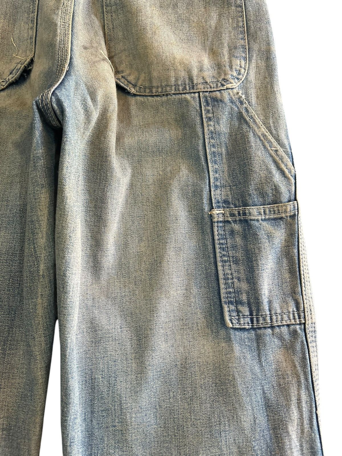 Edwin × Garment Reproduction of Workers Vintage Edwin Carpenter Mudwash Denim Size US 28 / EU 44 - 10 Thumbnail