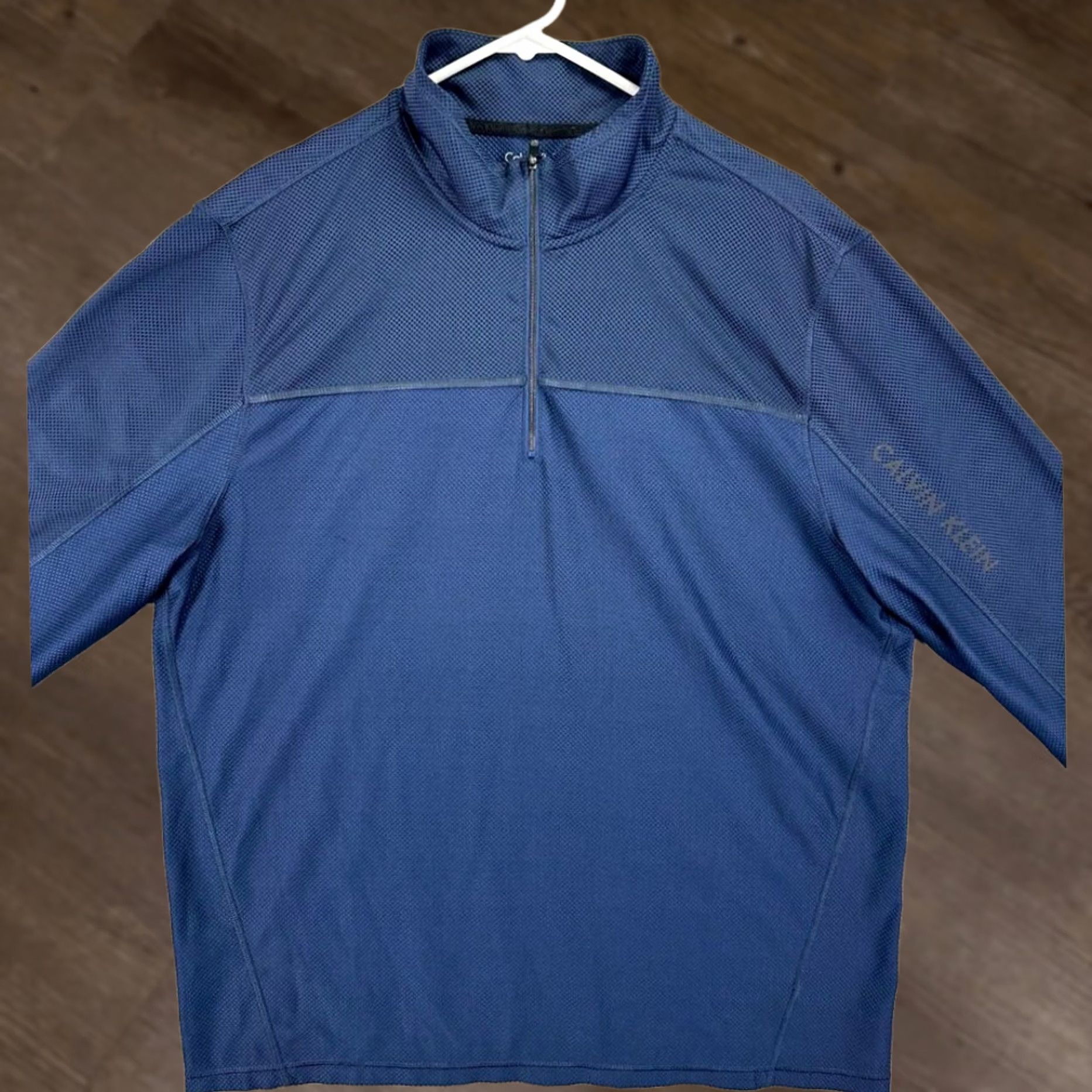 Calvin Klein Calvin Klein Shirt Men Large Performance Regular Quarter Zip Pullover Activewear Shirt Size US L / EU 52-54 / 3 - 1 Thumbnail