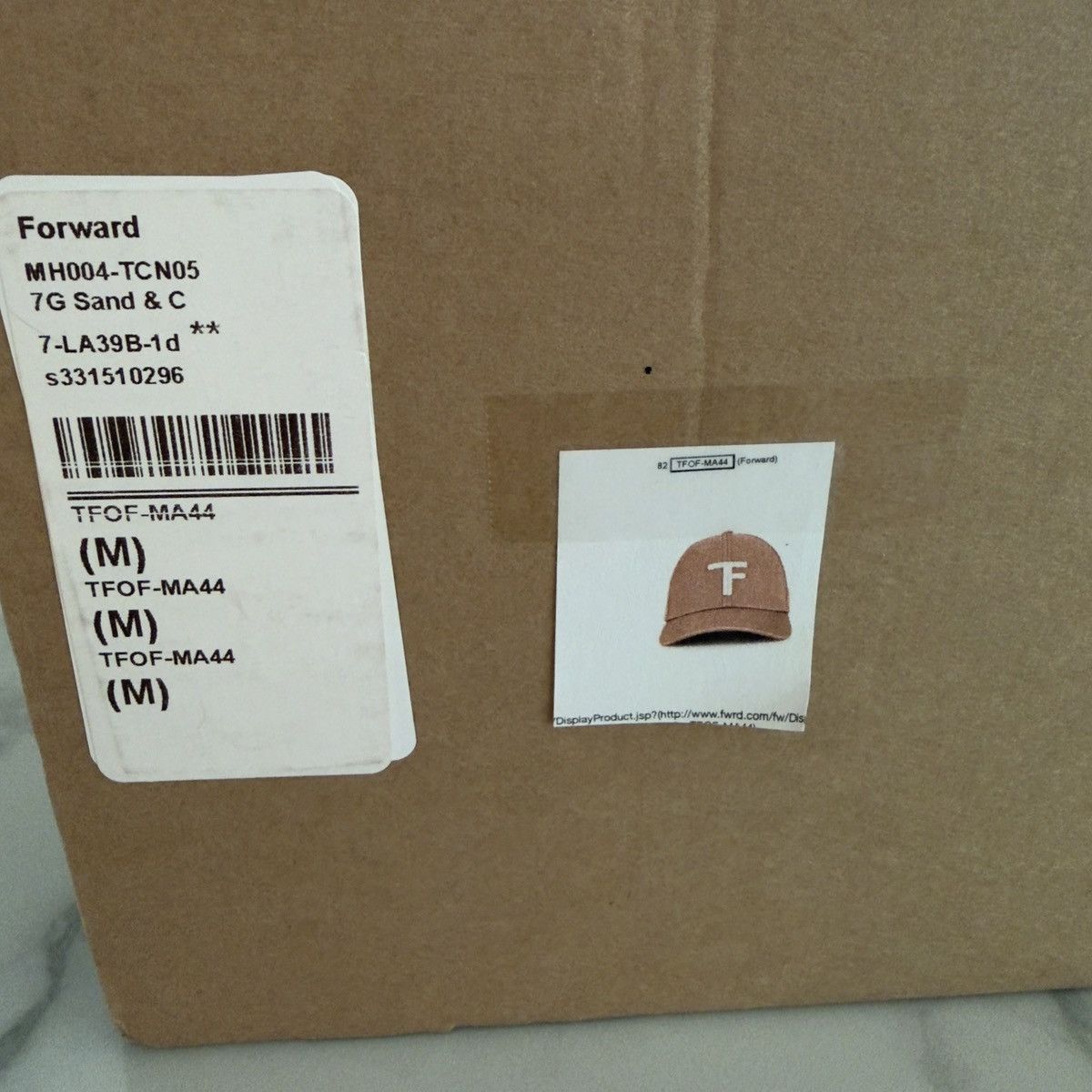 Tom Ford Tom Ford Baseball Cap Sand/Cream Medium 🚫READ DESCRIPTION🚫 Size ONE SIZE - 9 Thumbnail