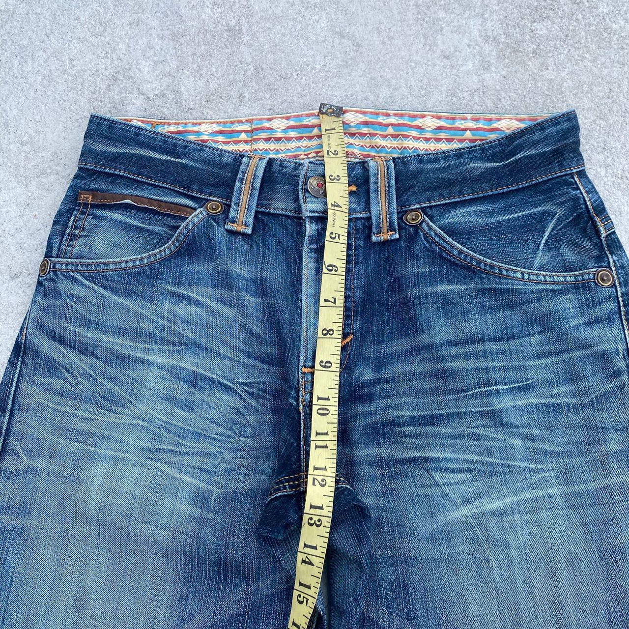 If Six Was Nine Vintage Edwin Exclusive Vintage Distressed Denim Size US 32 / EU 48 - 8 Thumbnail
