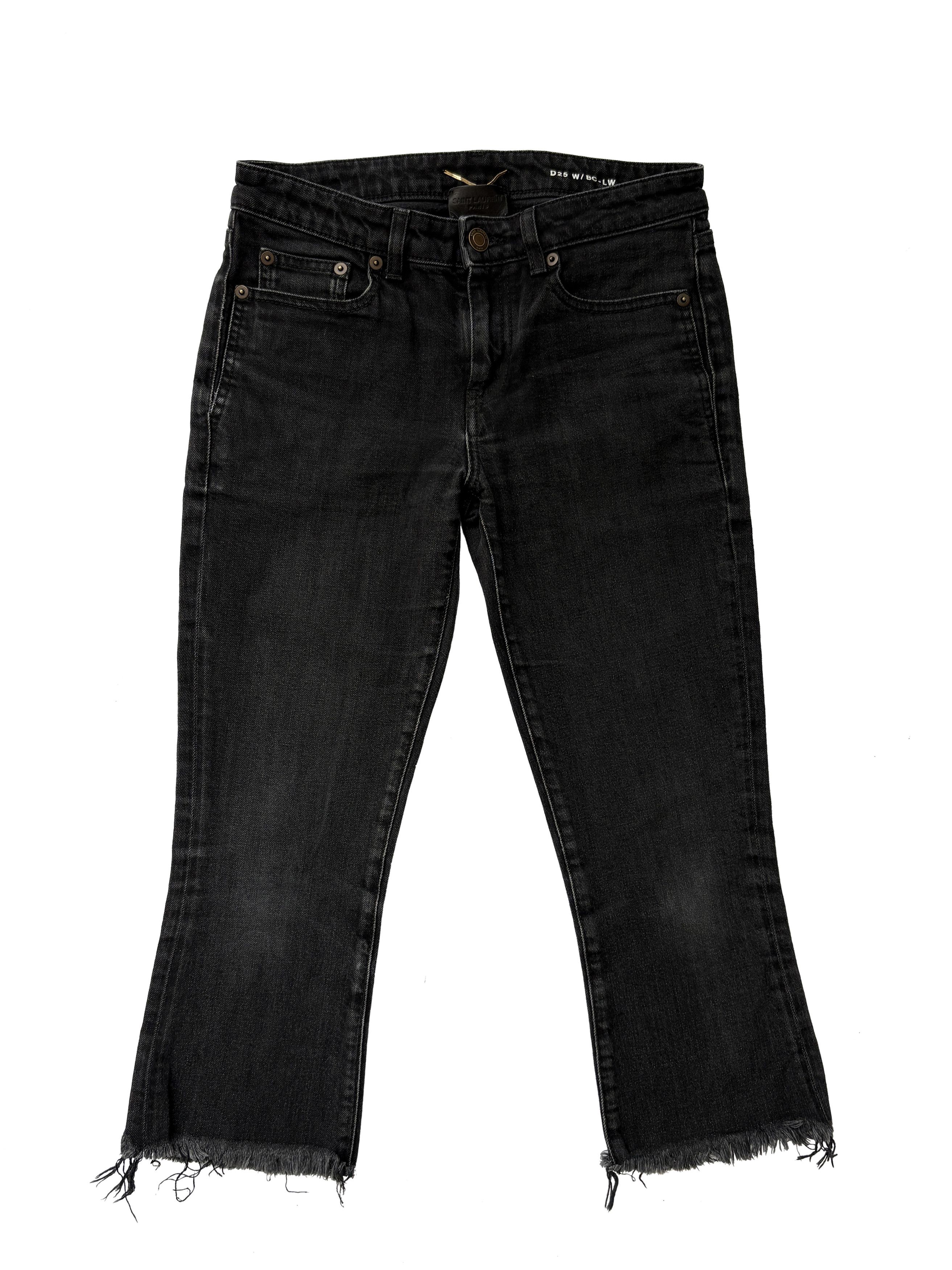 Saint Laurent Paris ⚡️QUICK SALE⚡️2018 Saint Laurent D25 Cutoff Jeans Denim Size 25" / US 0 / IT 36 - 1 Thumbnail