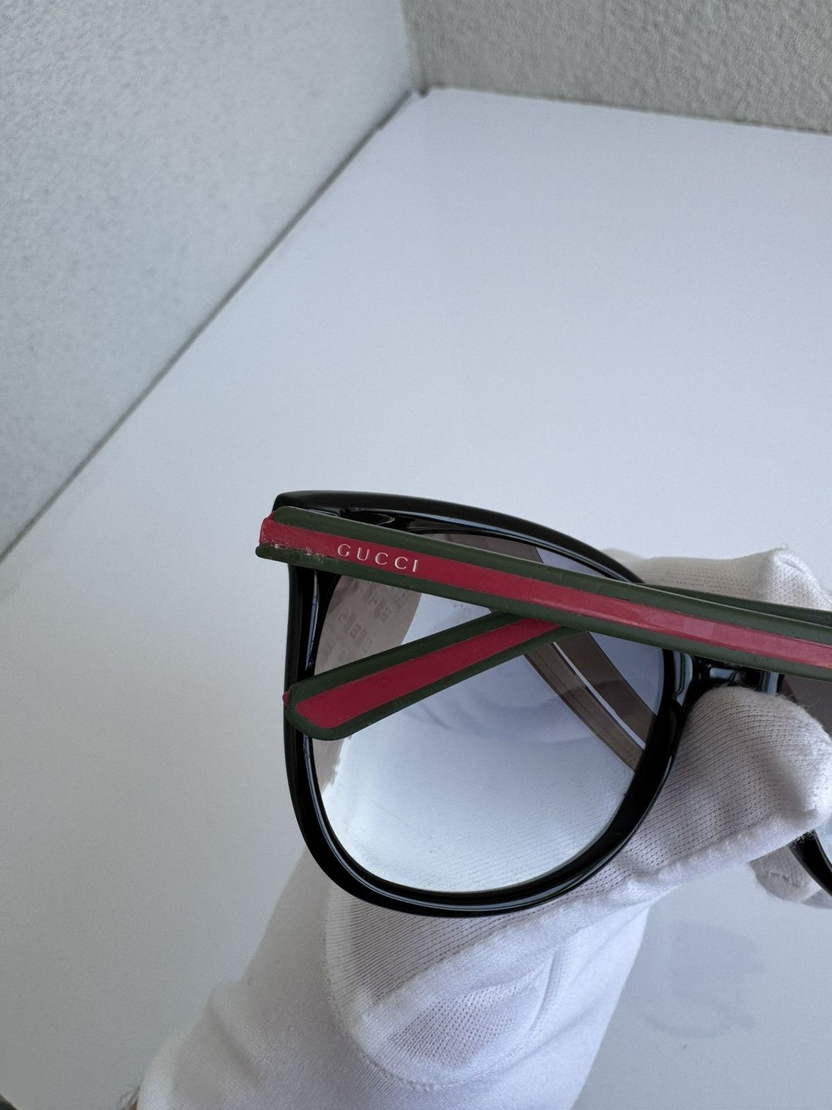 Gucci Gucci Sunglasses GG 3649/S Green Red Luxury Size ONE SIZE - 8 Thumbnail