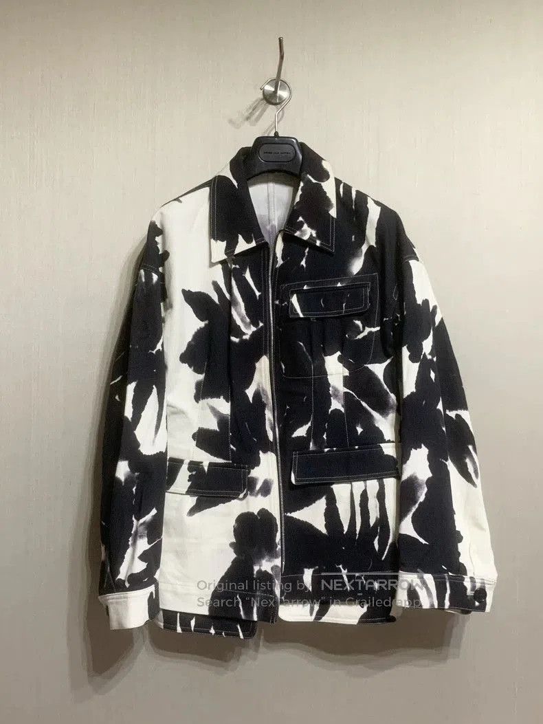 Dries Van Noten Dries Van Noten Ink Print Jacket. Size US M / EU 48-50 / 2 - 1 Thumbnail