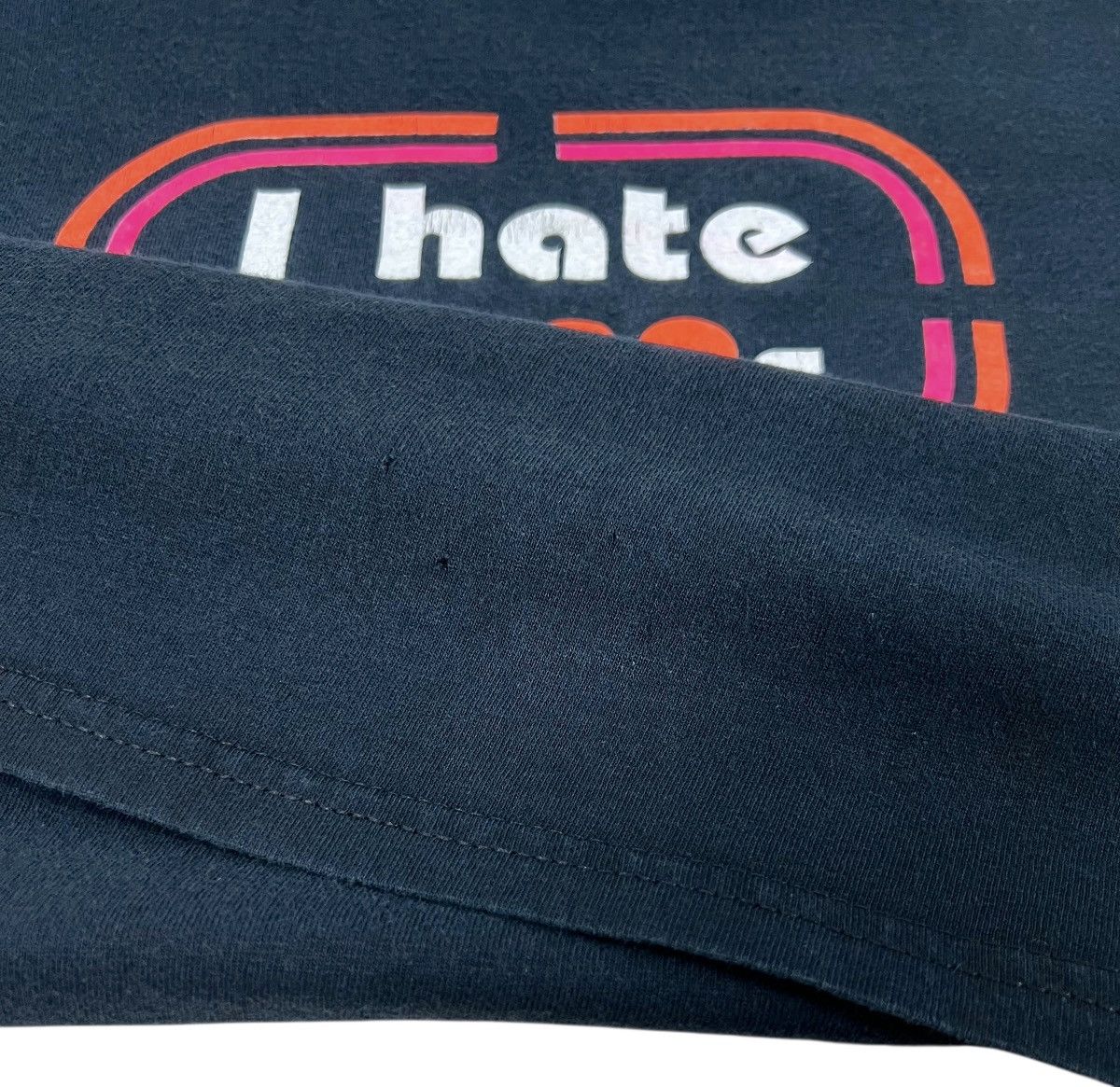 Vintage Vintage I HATE THE 80s Statement Wording Tee Size US M / EU 48-50 / 2 - 5 Thumbnail