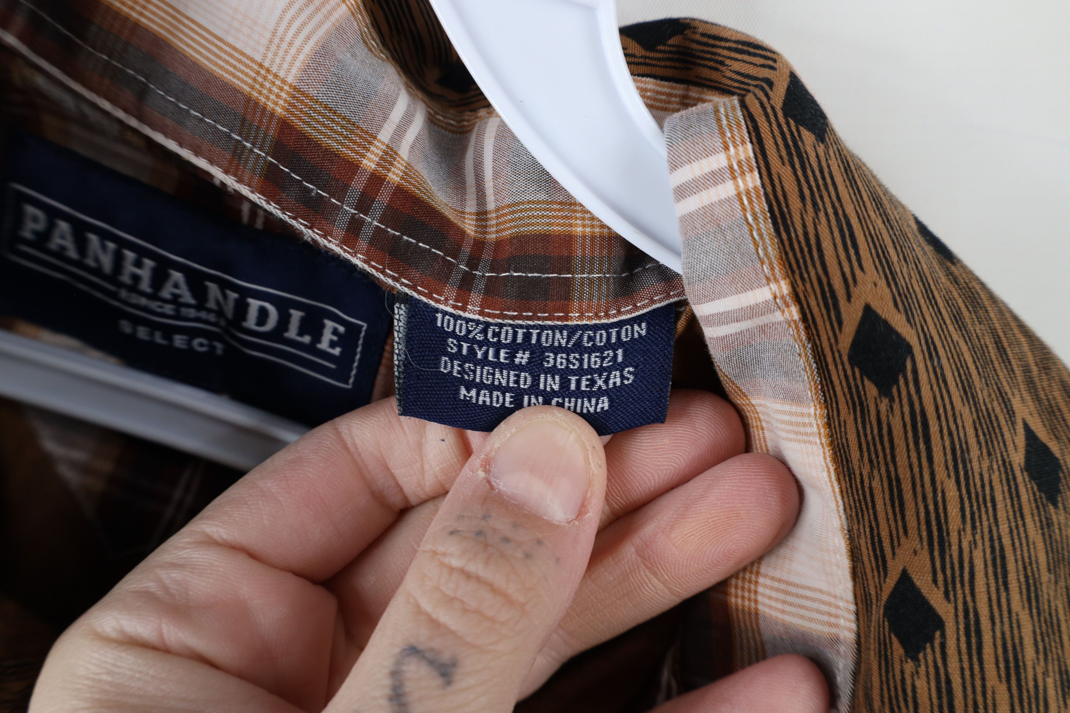 Vintage Vintage Rockabilly Rodeo Diamond Snap Button Collared Shirt Size US L / EU 52-54 / 3 - 8 Thumbnail