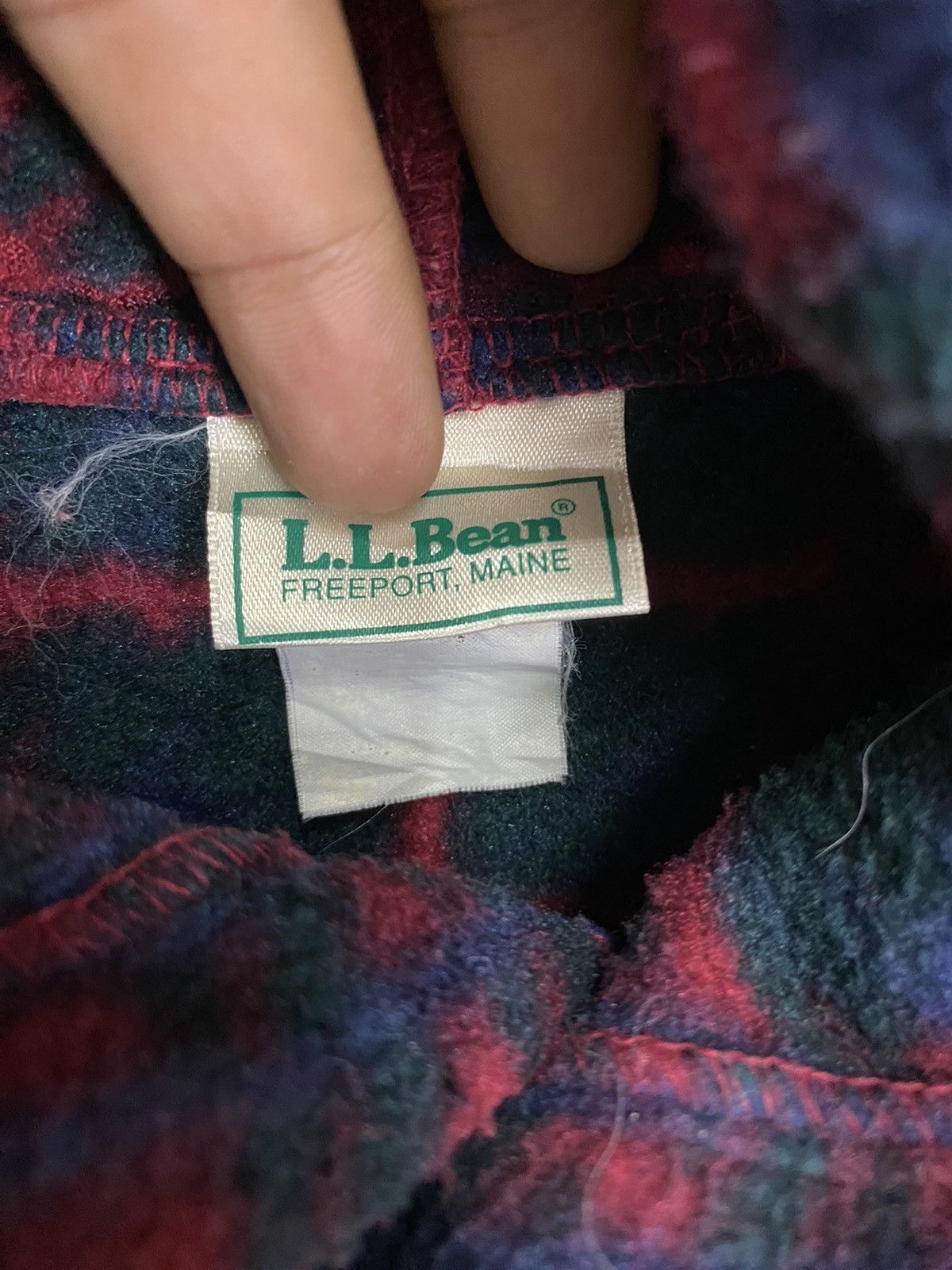 L.L. Bean × Vintage Vintage LL bean anorak fleece sweater pullover half button Size US M / EU 48-50 / 2 - 4 Thumbnail