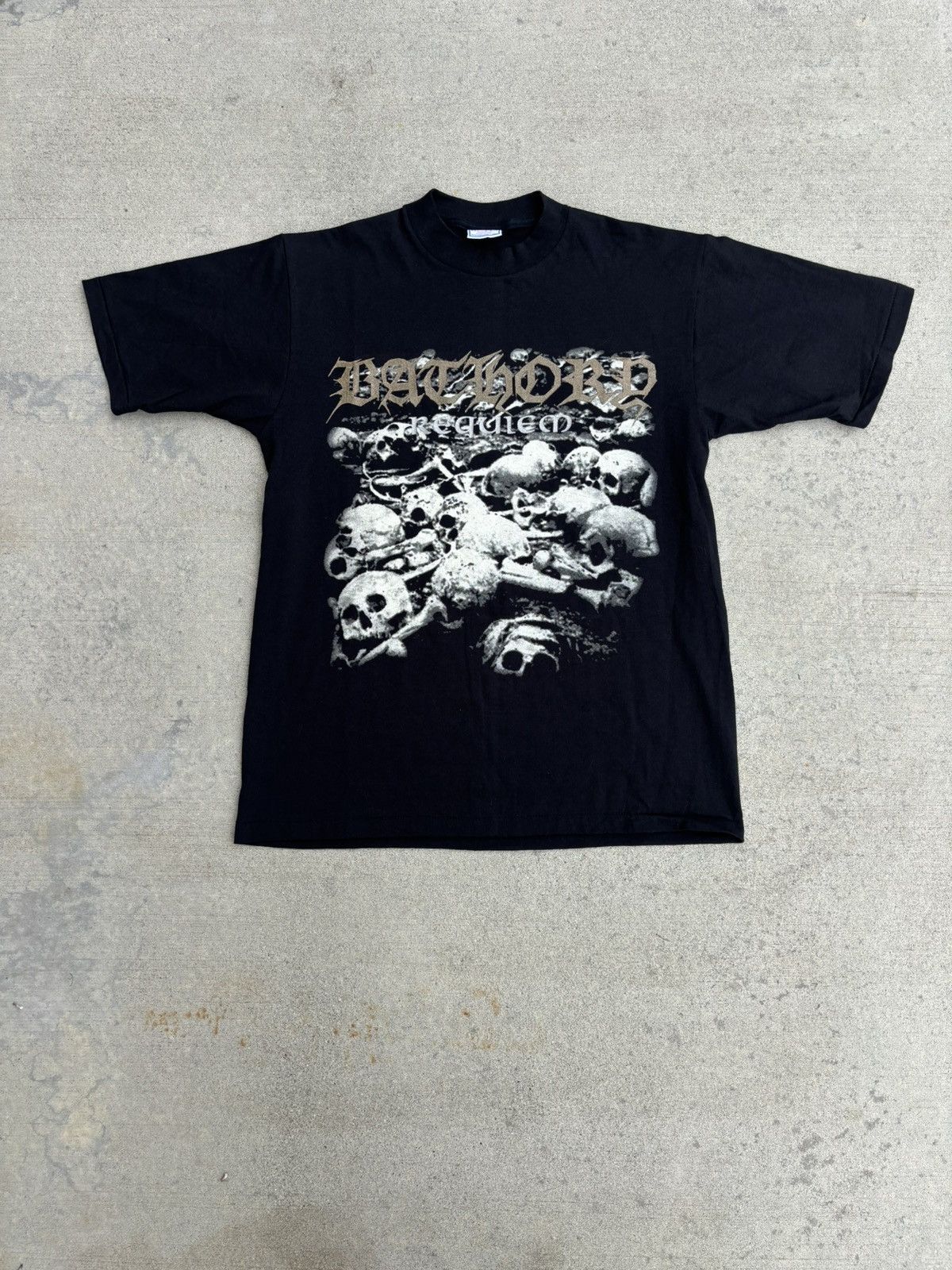 Band Tees Vintage 90s Bathory T Shirt Size US L / EU 52-54 / 3 - 1 Thumbnail