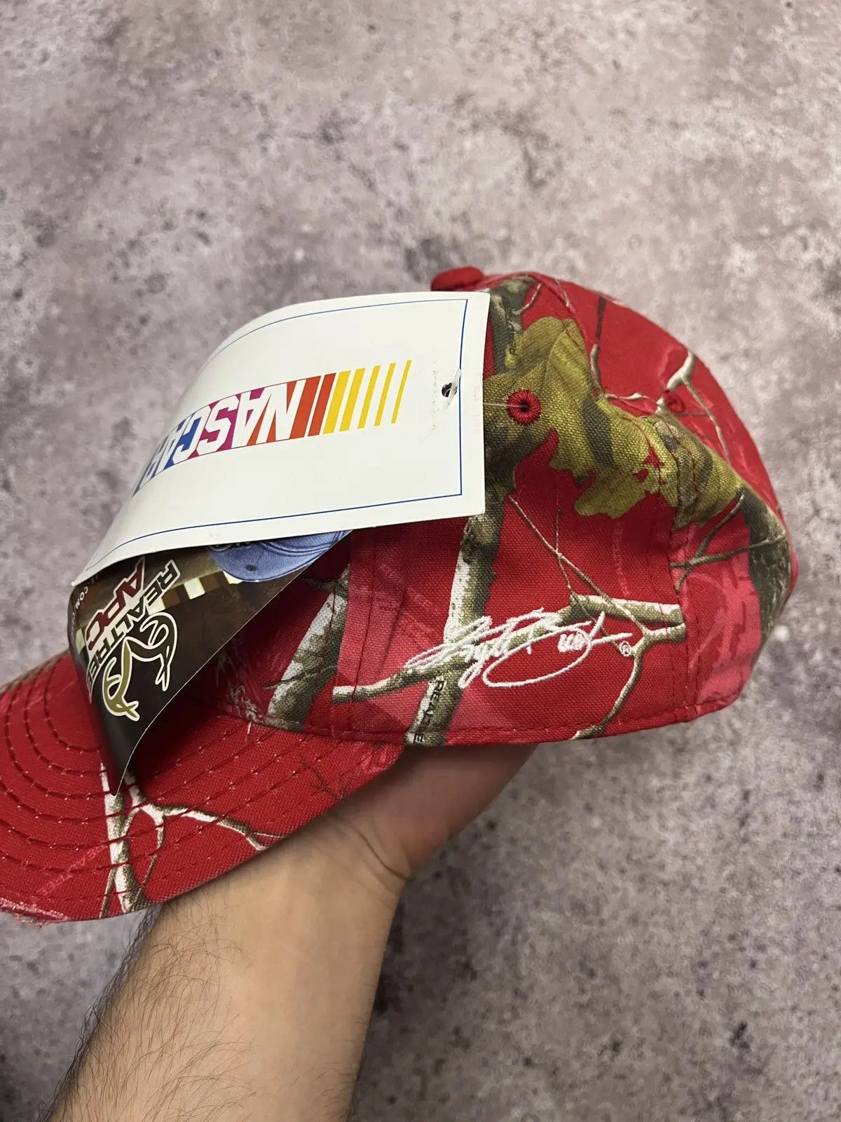 NASCAR NASCAR REAL TREE MOTORSPORT CAP HAT Size ONE SIZE - 3 Thumbnail