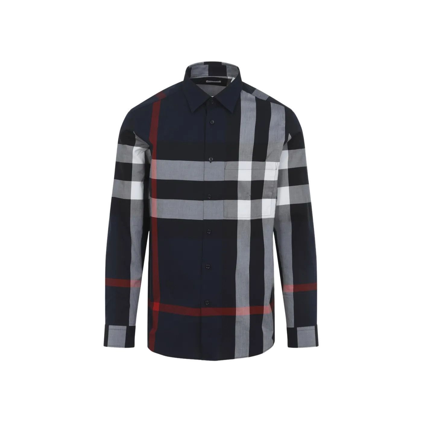 BURBERRY Summerton Navy Shirt New And Authentic (Men's size: