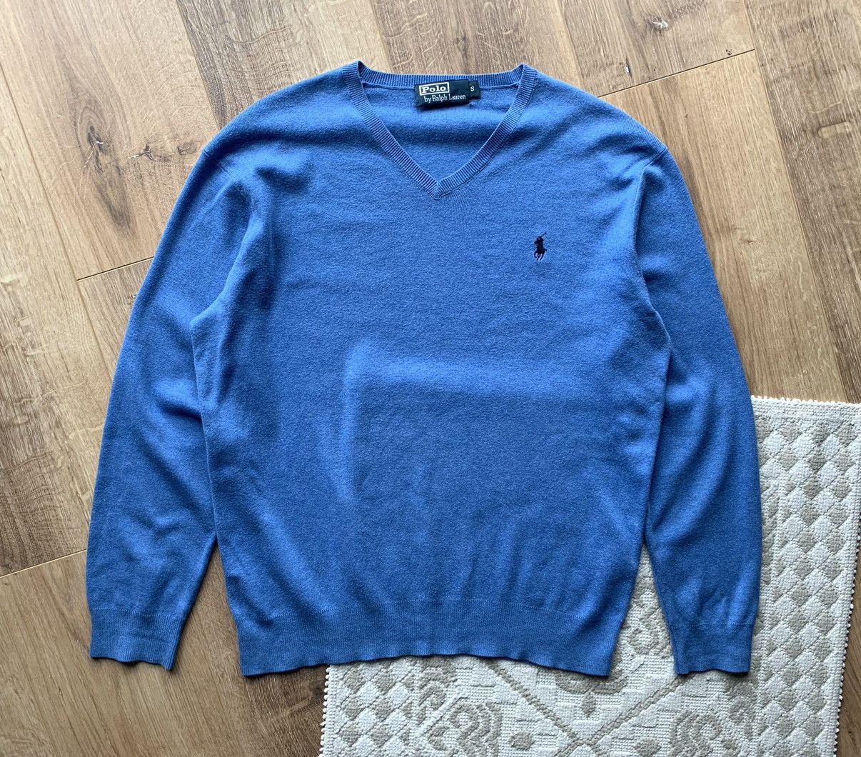 Vintage Polo Ralph Lauren V-neck sweater Size US S / EU 44-46 / 1 - 2 Thumbnail