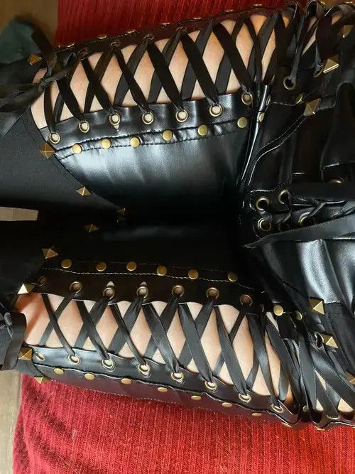 Punk Rock Imitation Leather Pant