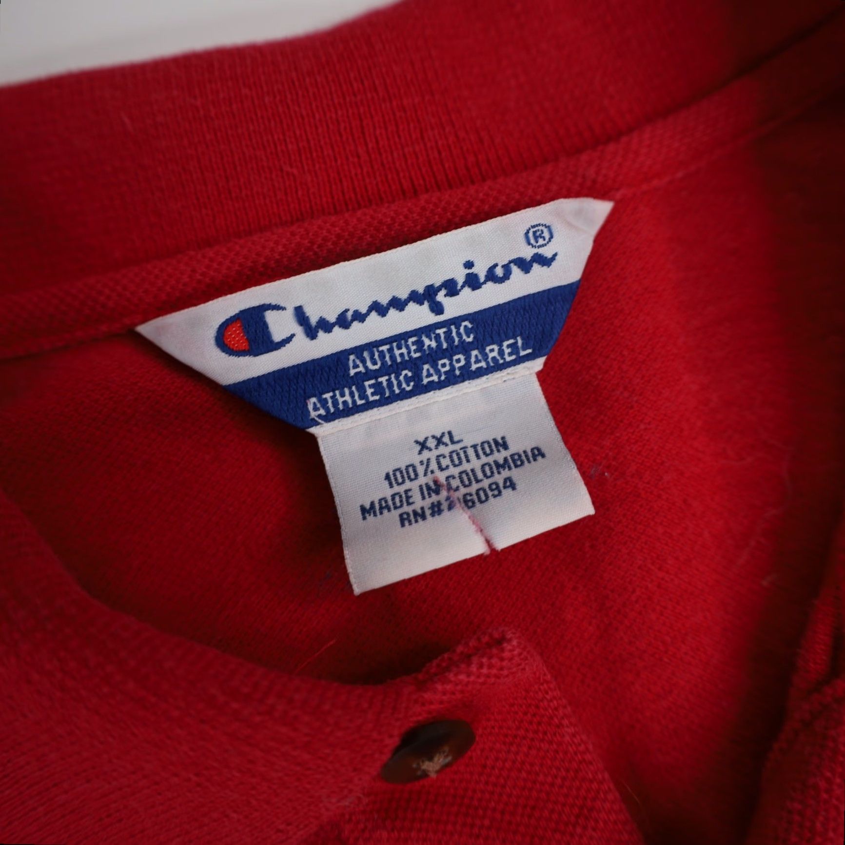 Champion VINTAGE Champion USA Olympics Polo Shirt Men 2XL Red XXL Polo USA Olympics Men Shirt Champion 2XL Red Vintage Size US XXL / EU 58 / 5 - 5 Thumbnail