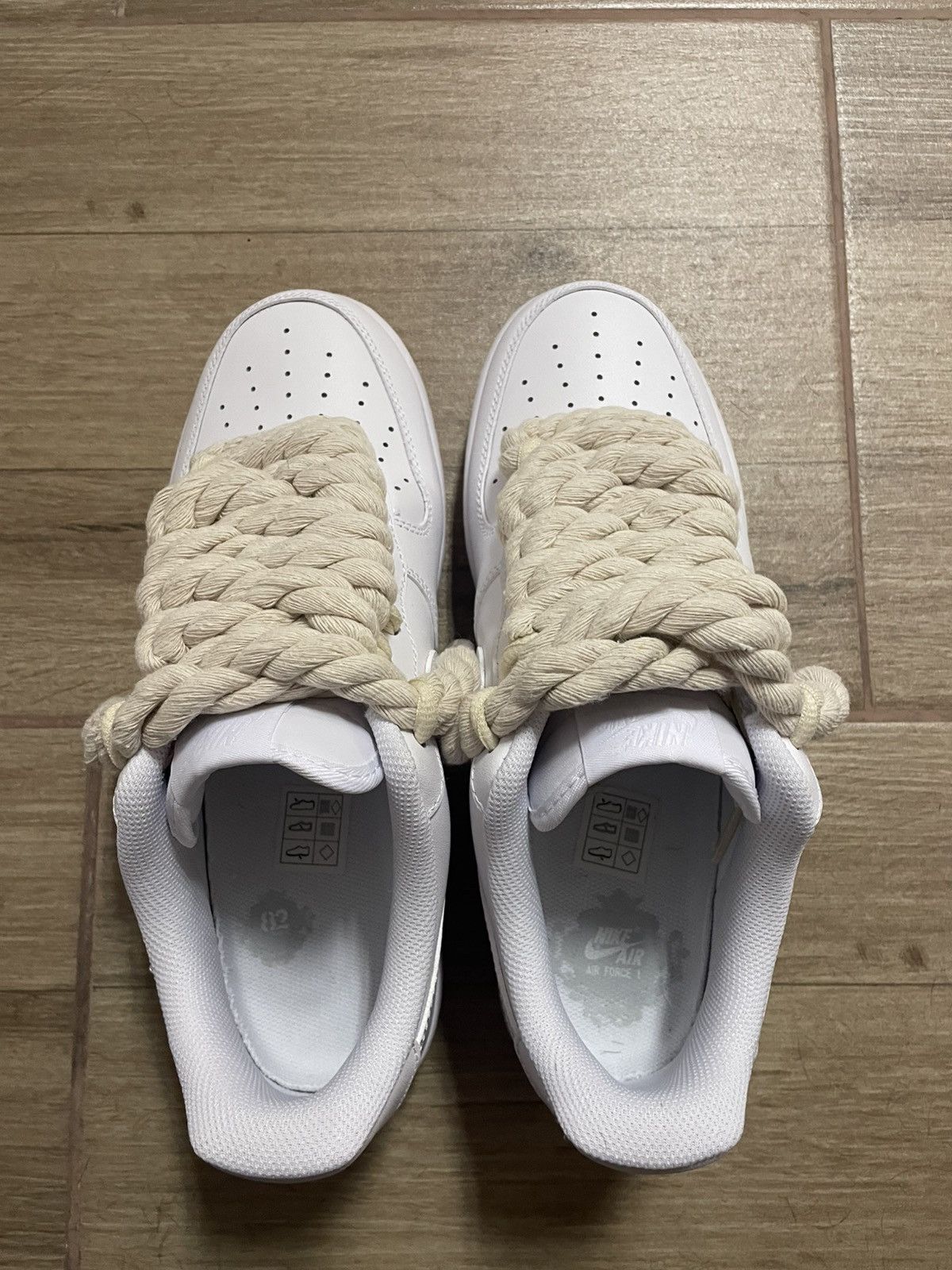 Nike Nike air force 1 big laces Size US 9 / EU 42 - 1 Thumbnail