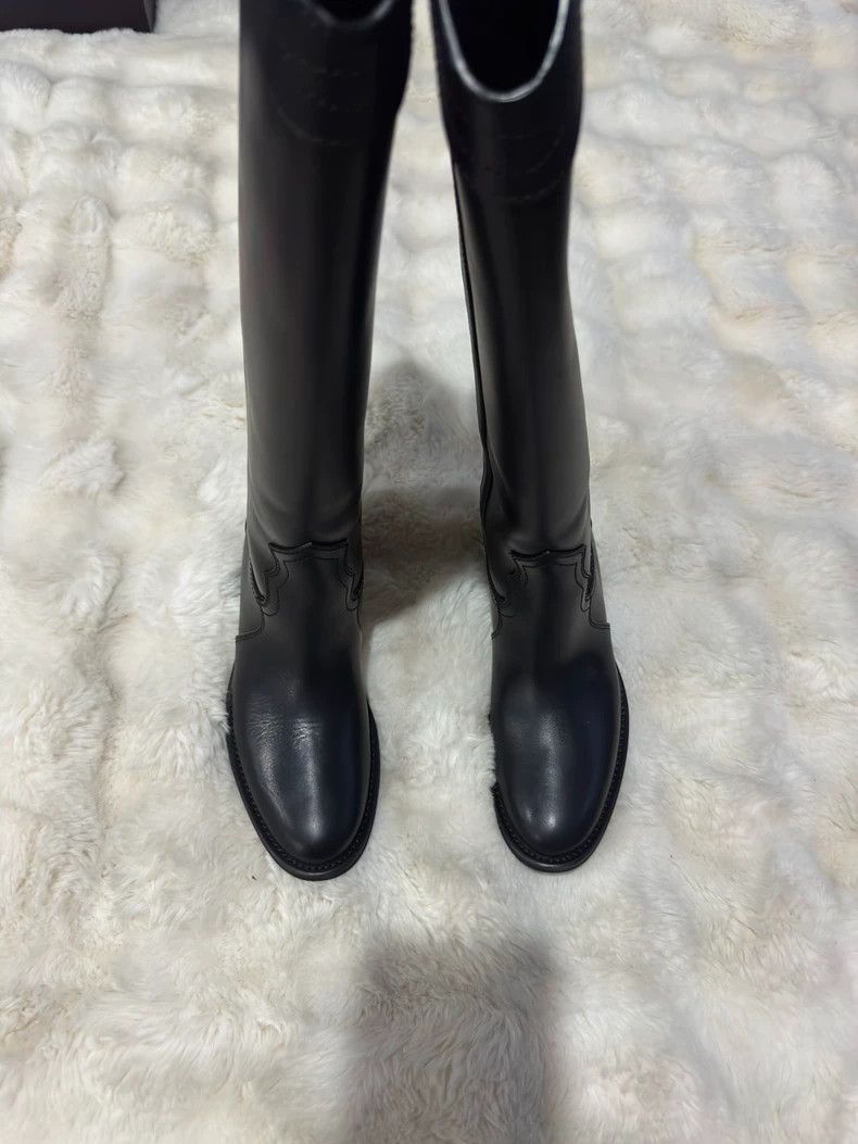 Saint Laurent Paris Saint Laurent Paris Long riding boots Size US 5.5 / IT 35.5 - 6 Thumbnail