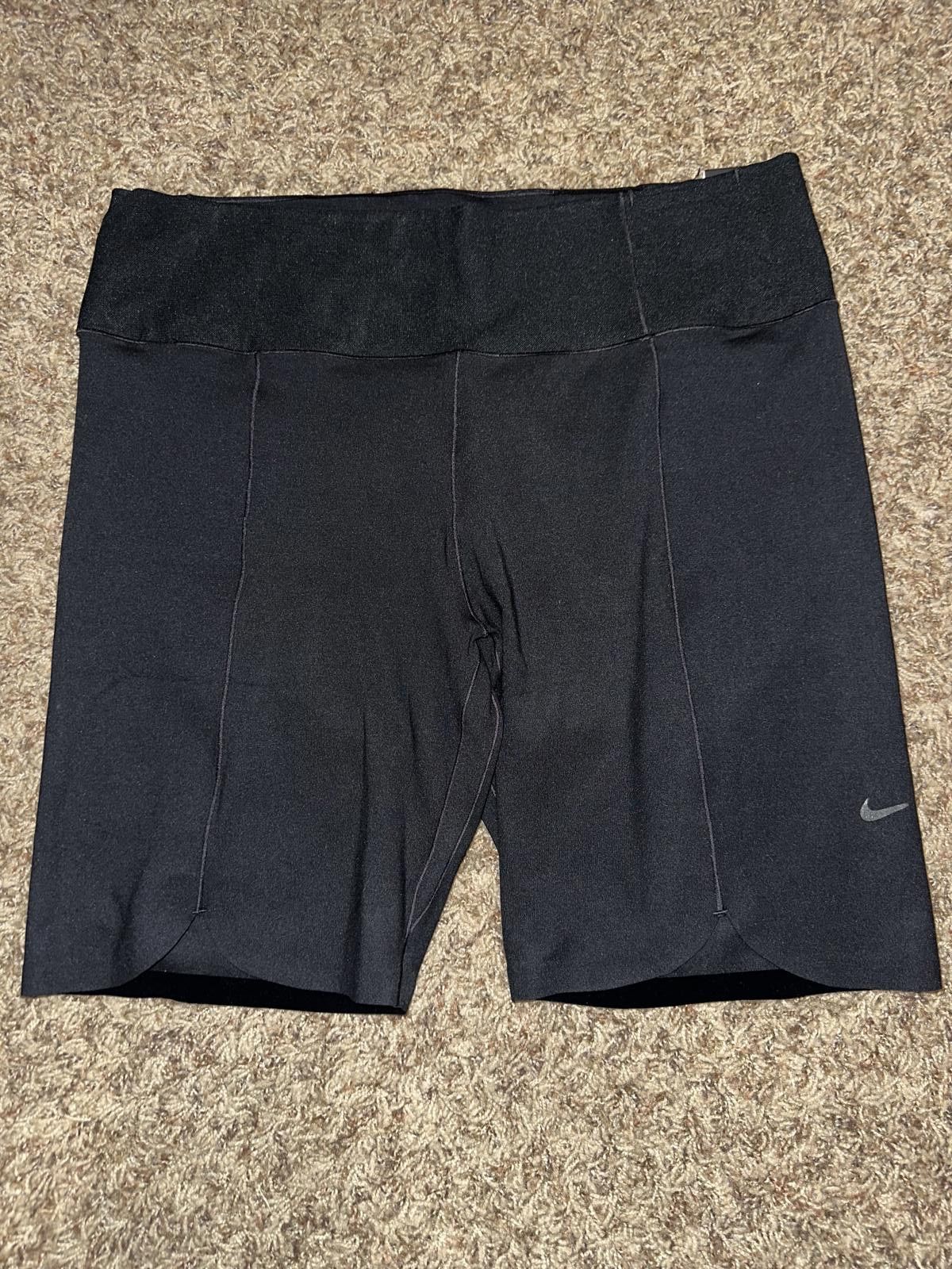 Nike Nike Womens One Luxe 7" Icon Clash Compression Shorts Size 40" / US 18 - 1 Thumbnail