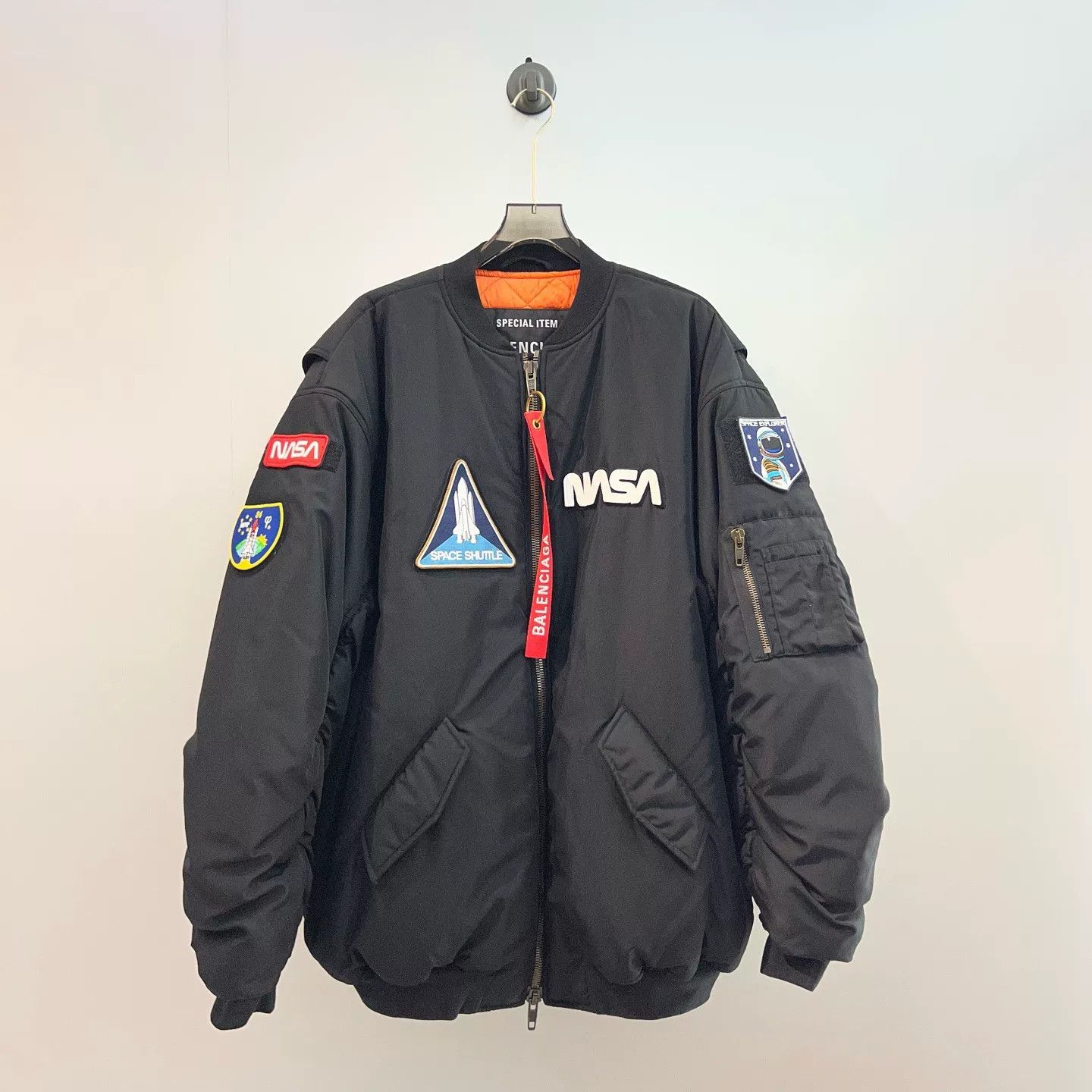 Balenciaga Balenciaga NASA Logo Pilot Jacket Size US L / EU 52-54 / 3 - 1 Thumbnail