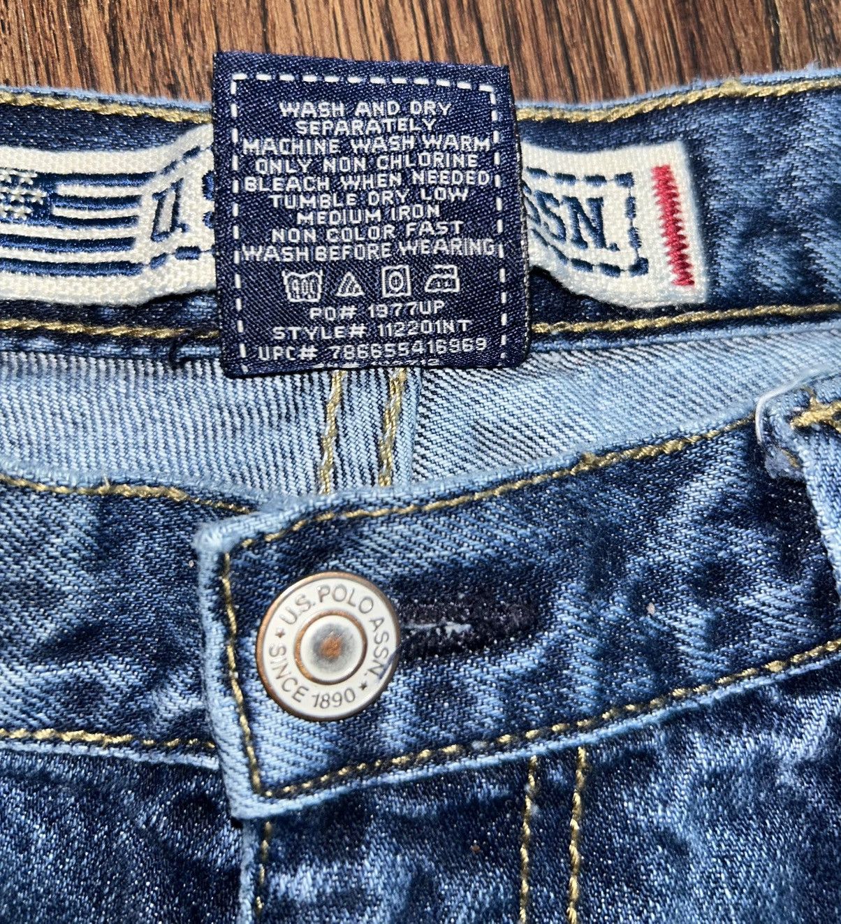 U.S. Polo Assn. 1890’s U.S. POLO ASSN. Carpenter Denim Size US 34 / EU 50 - 7 Thumbnail
