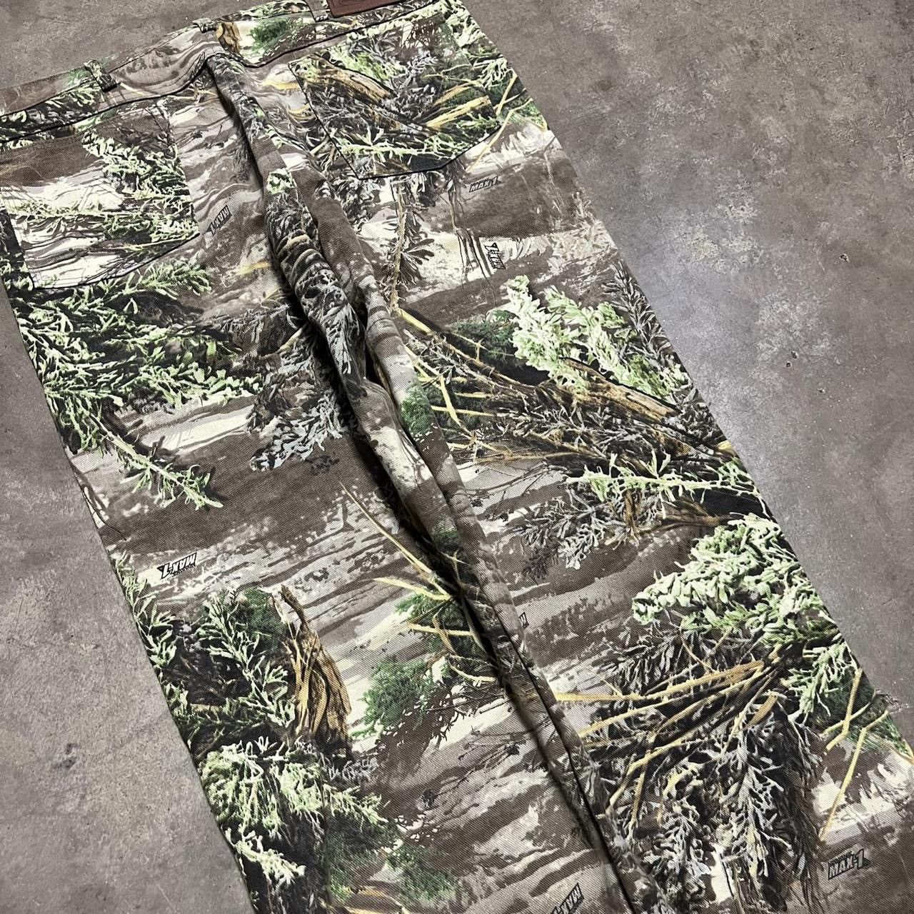 Wrangler Vintage Wrangler Camo Carpenter Pants Workwear Max 1 Baggy Size US 38 / EU 54 - 7 Thumbnail