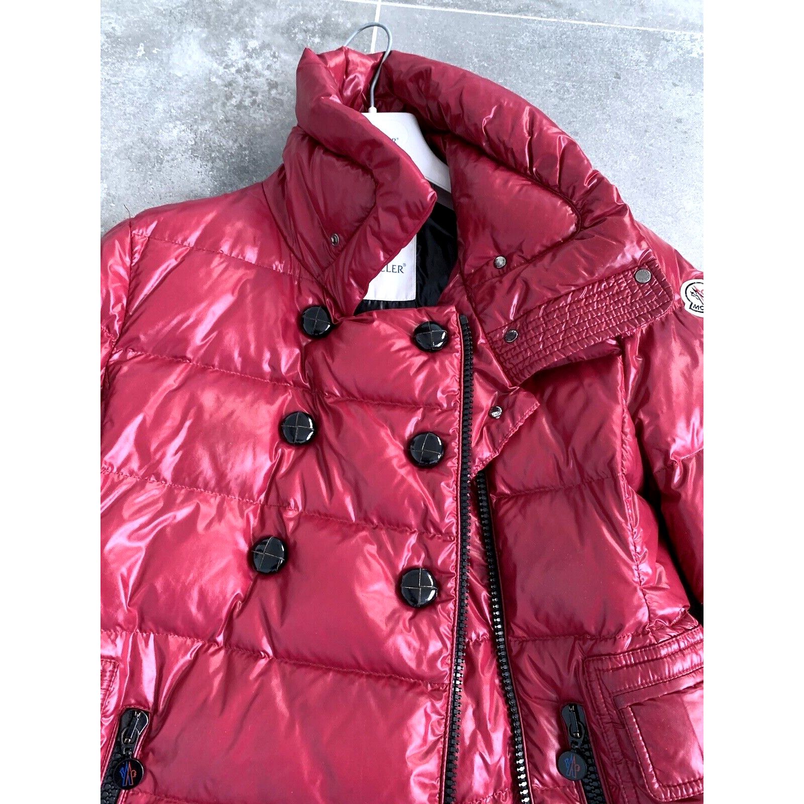Moncler Women's MONCLER DAIM Down Puffer Pea Coat Jacket SZ 2 S - M Size S / US 4 / IT 40 - 2 Thumbnail