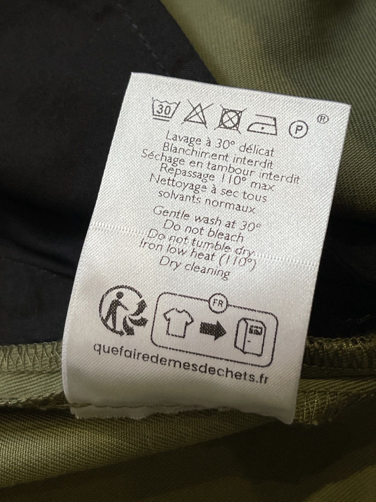 Sezane 🔥 Sezane woman’s pants trousers khaki 40 Size 30" / US 8 / IT 44 - 8 Thumbnail
