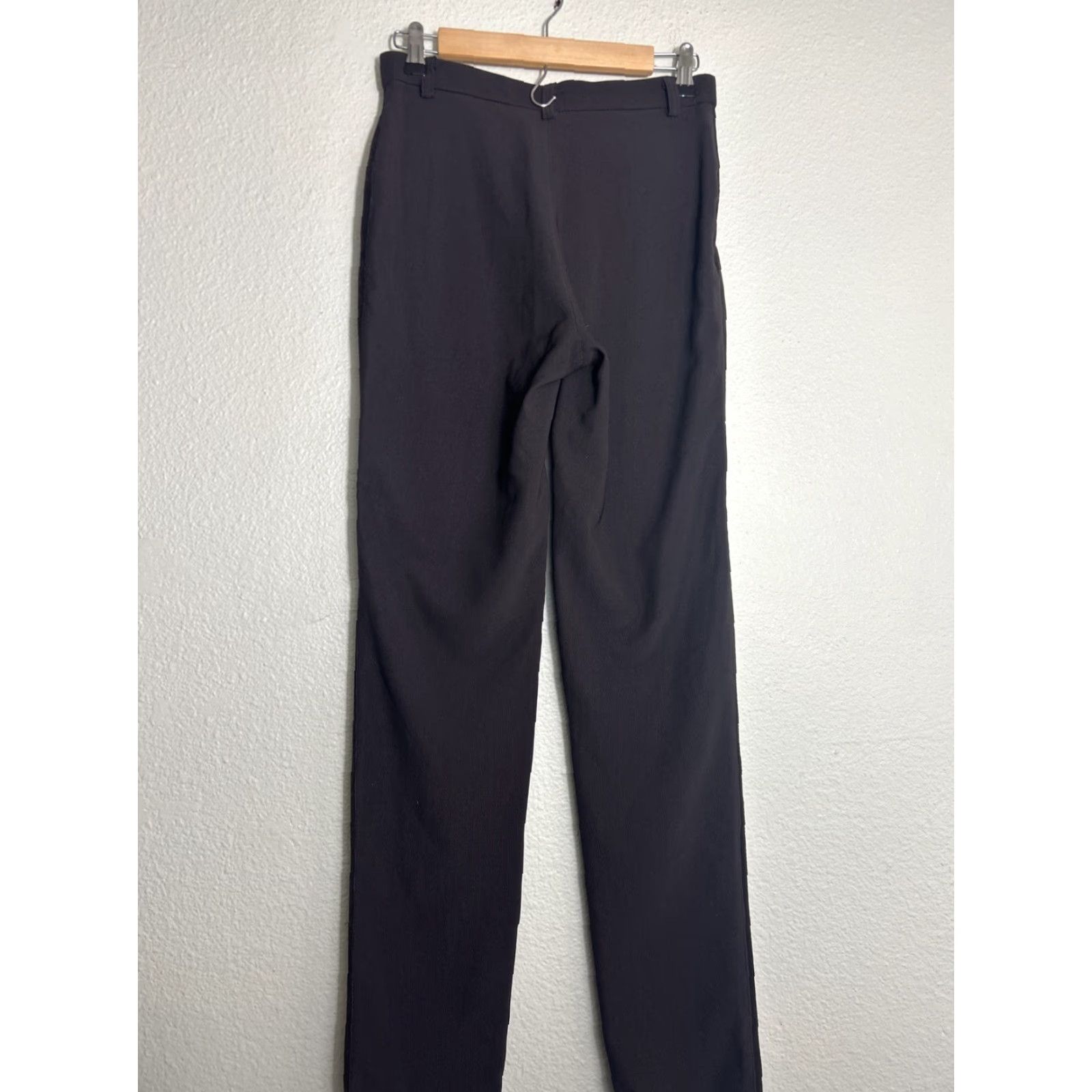 Vintage In Flight By Par Pablo Womens Pants Suede Leather Brown 27x32 9/10 Brown 9/10 Womens Size 30" / US 8 / IT 44 - 7 Thumbnail